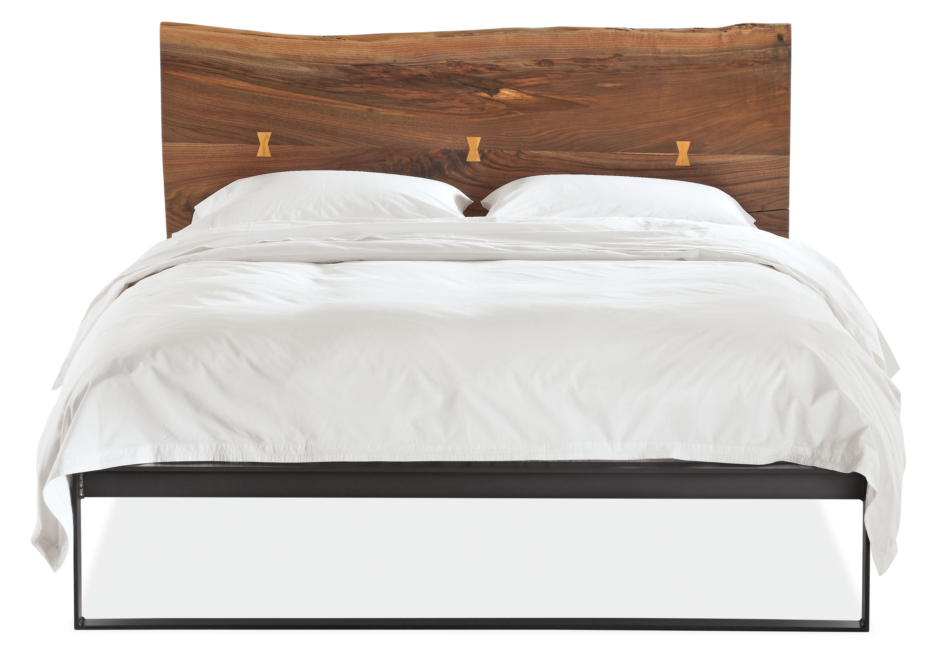 Detail silhouette of Chilton bed.