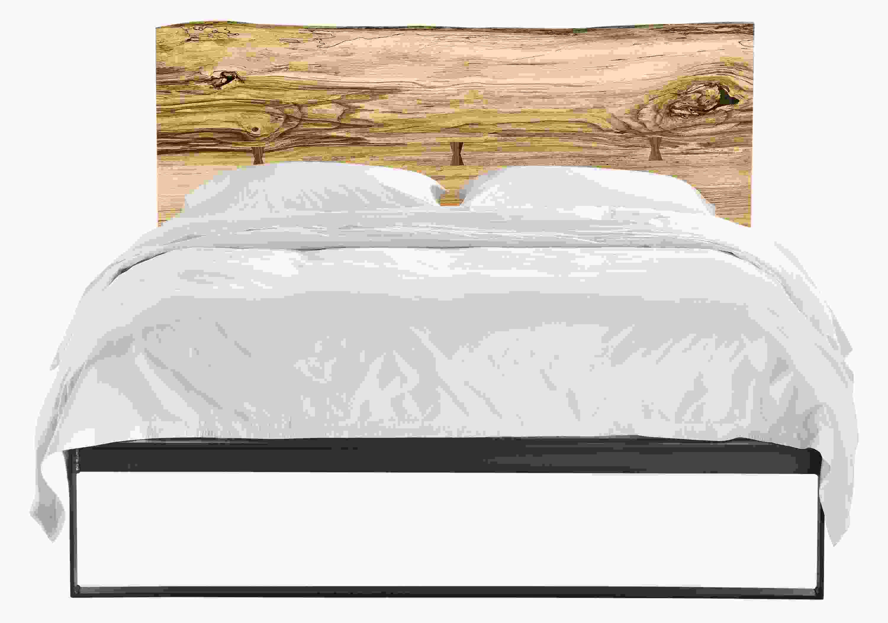 Detail silhouette of Chilton bed in sugarberry.