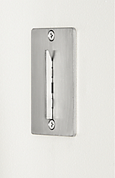 Detail of Wall mount hardware for Chronicle Wall Sconce.