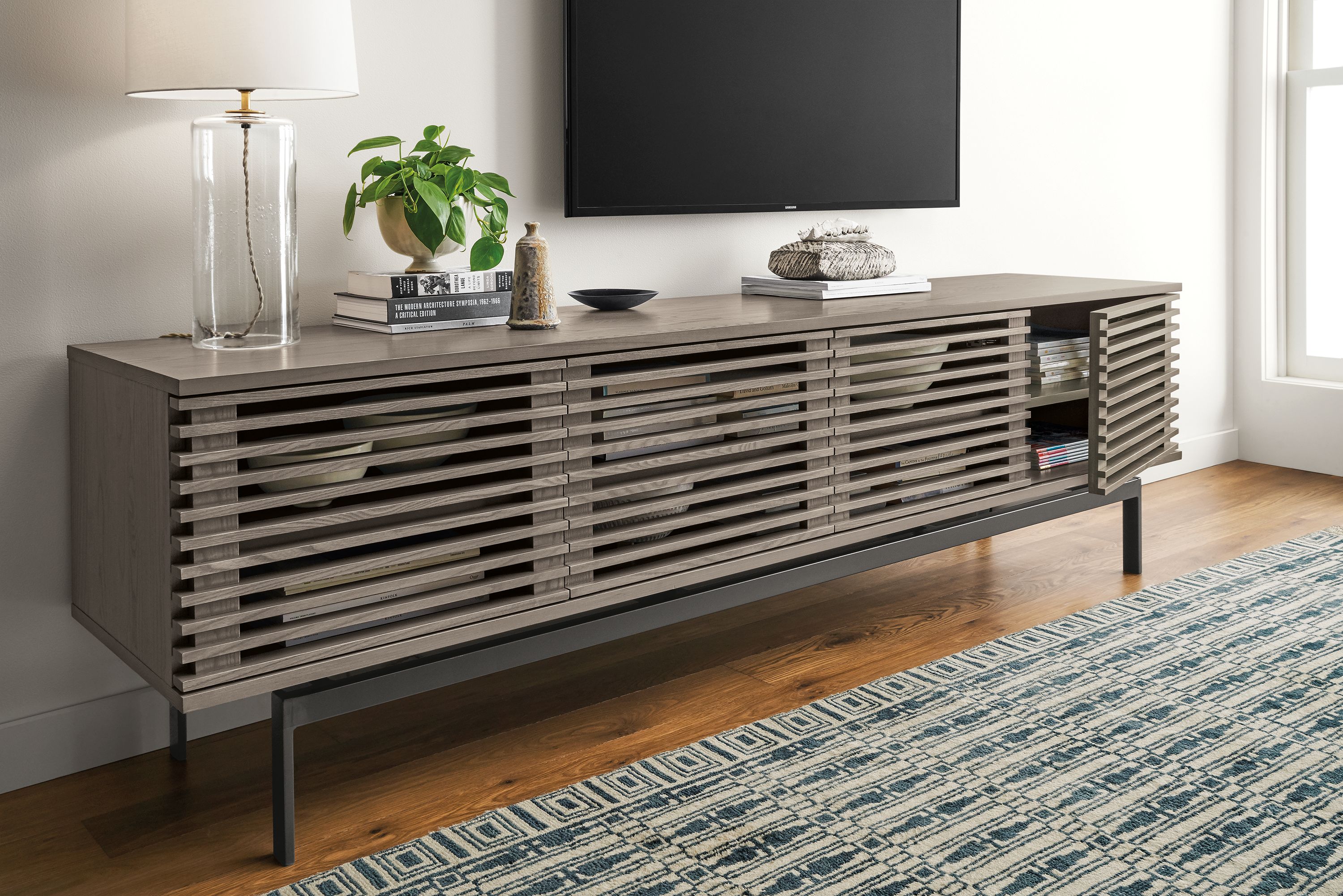 Contemporary deals media cabinet