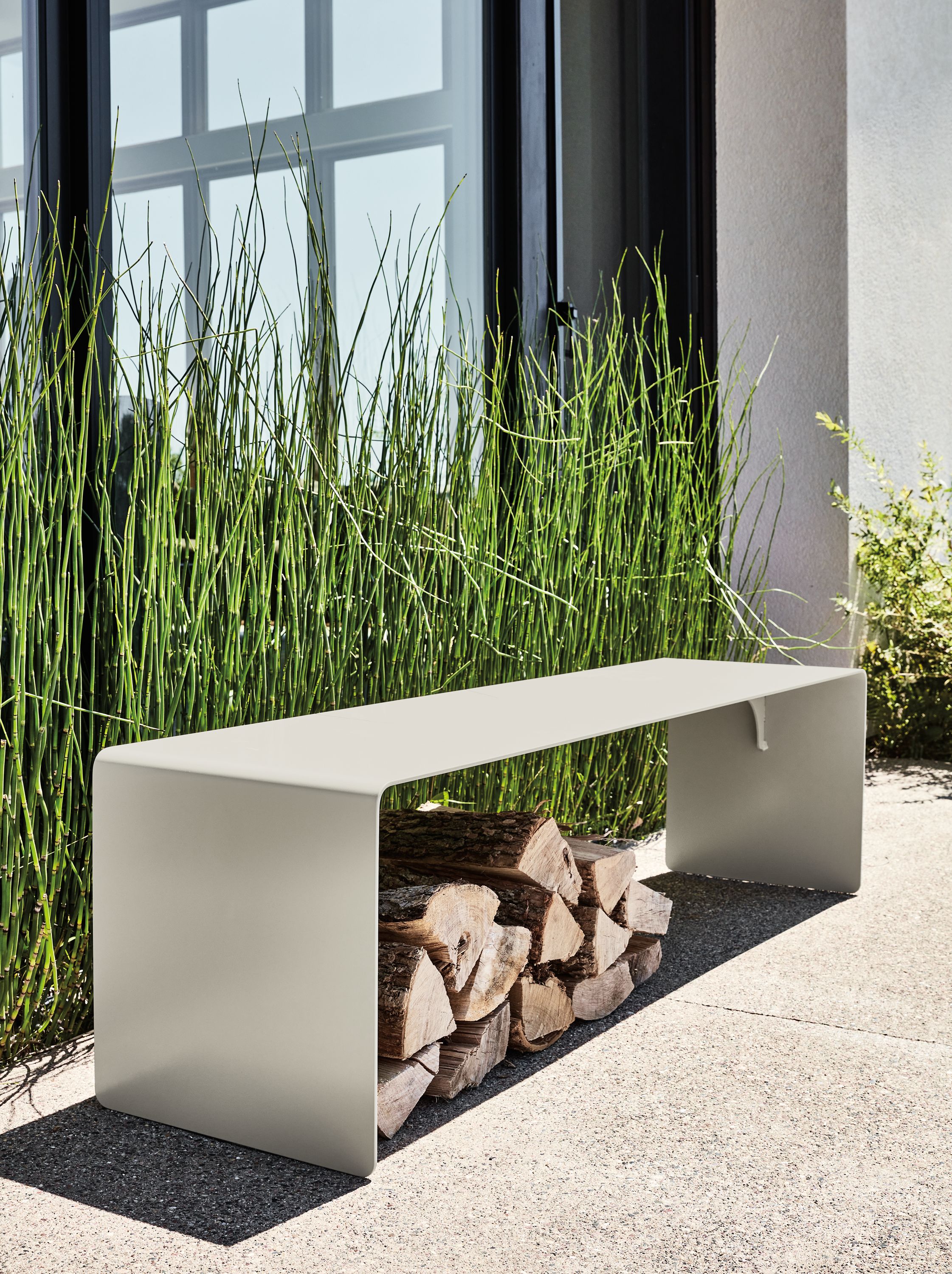 All modern outdoor online bench