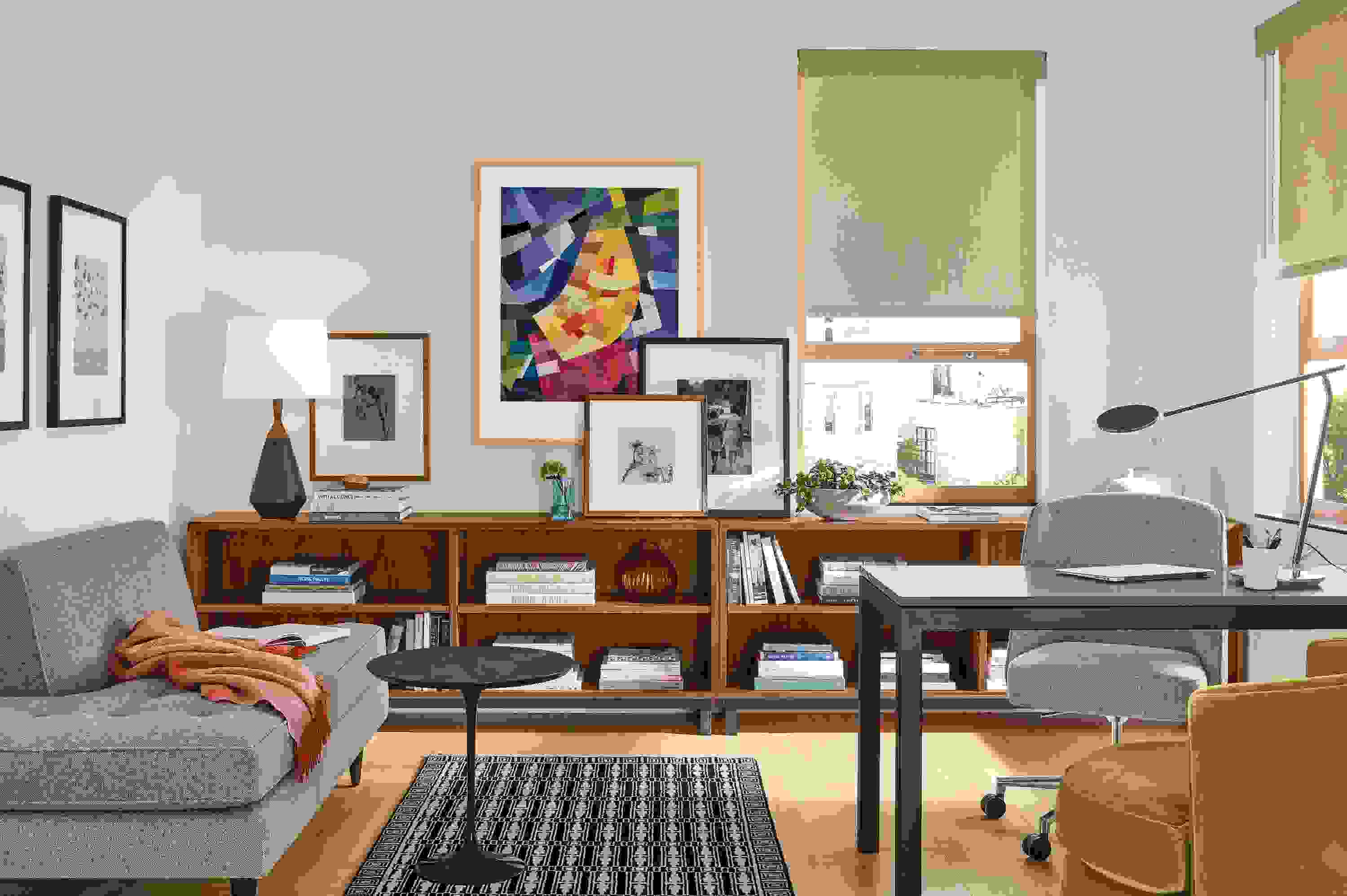 Copenhagen console bookcases in modern office.