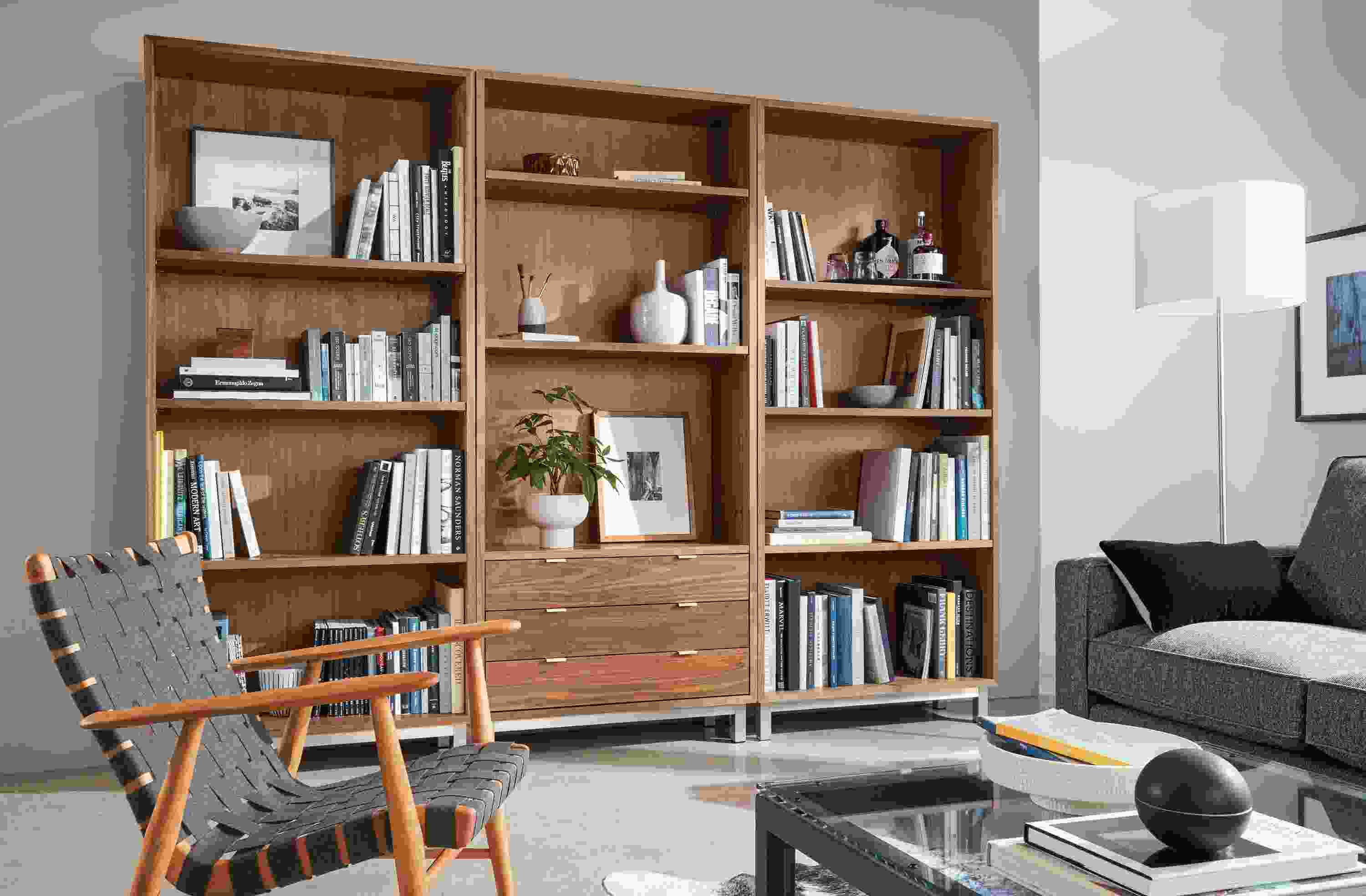 Wall size bookcase online