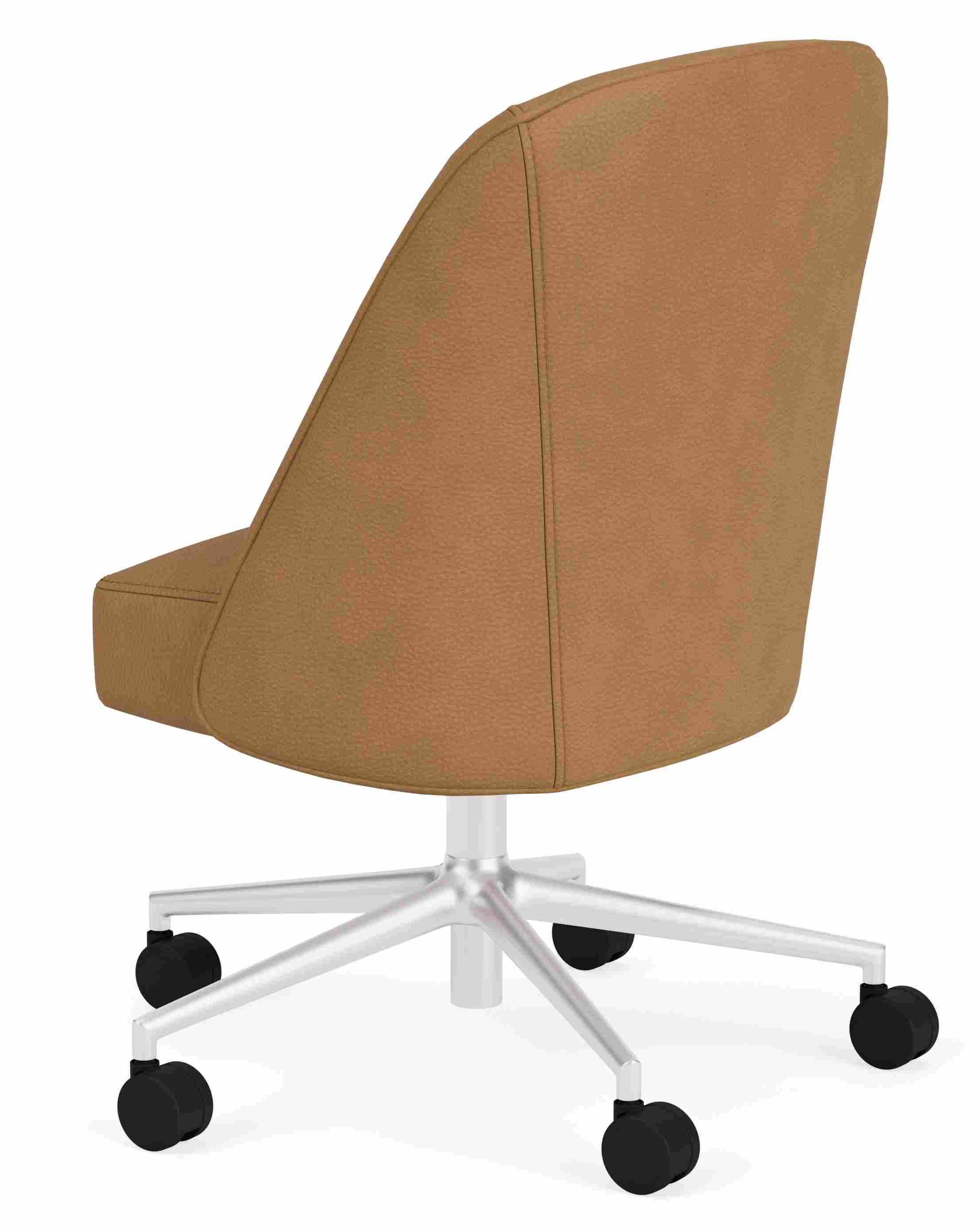 Back view of Cora Office Chair in Leather