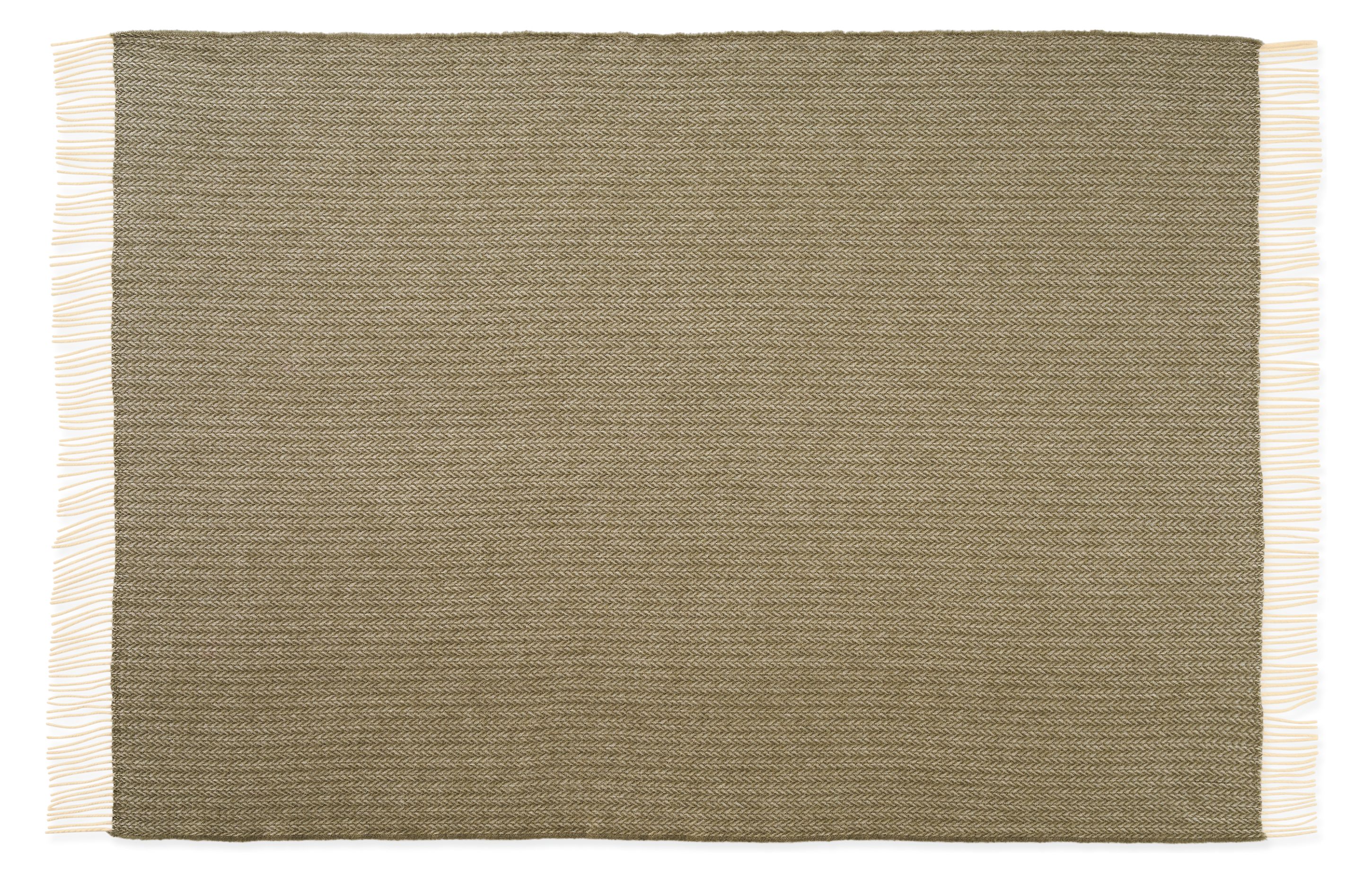 Open view of Coventry Throw Blanket in Sage.