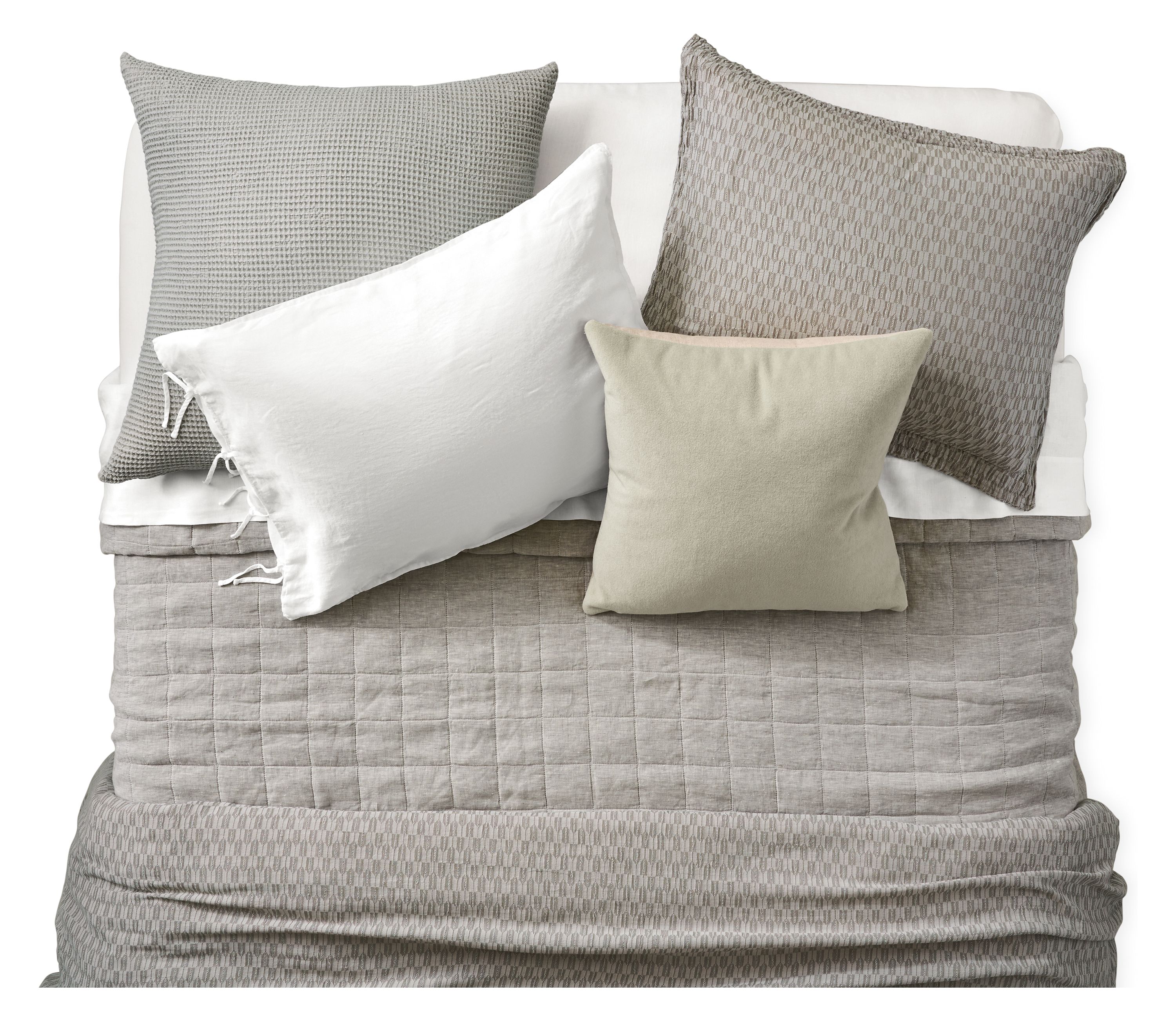 Textural Grey Bedding Bundle