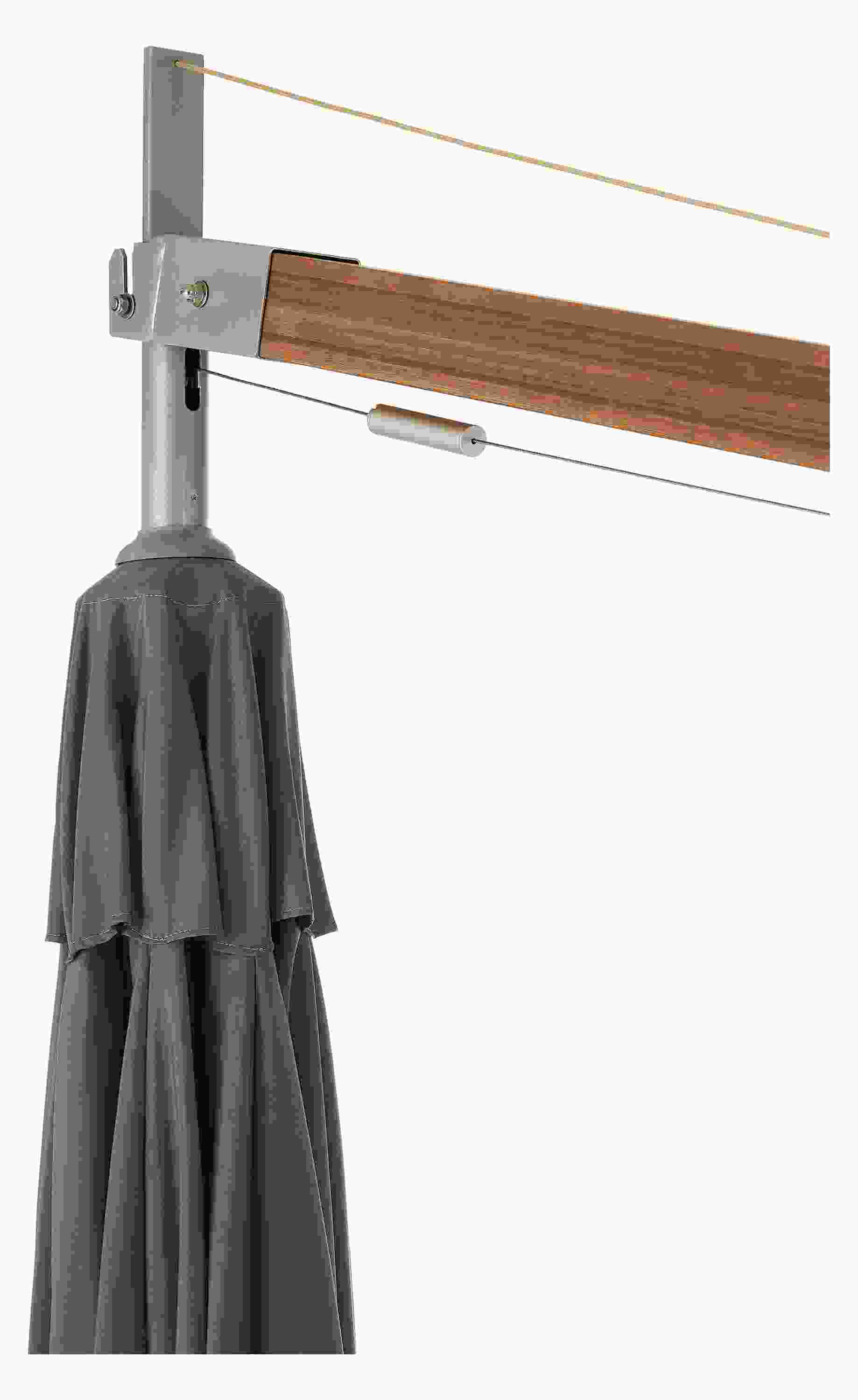 Detail of Cumulo 12' Patio Umbrella.