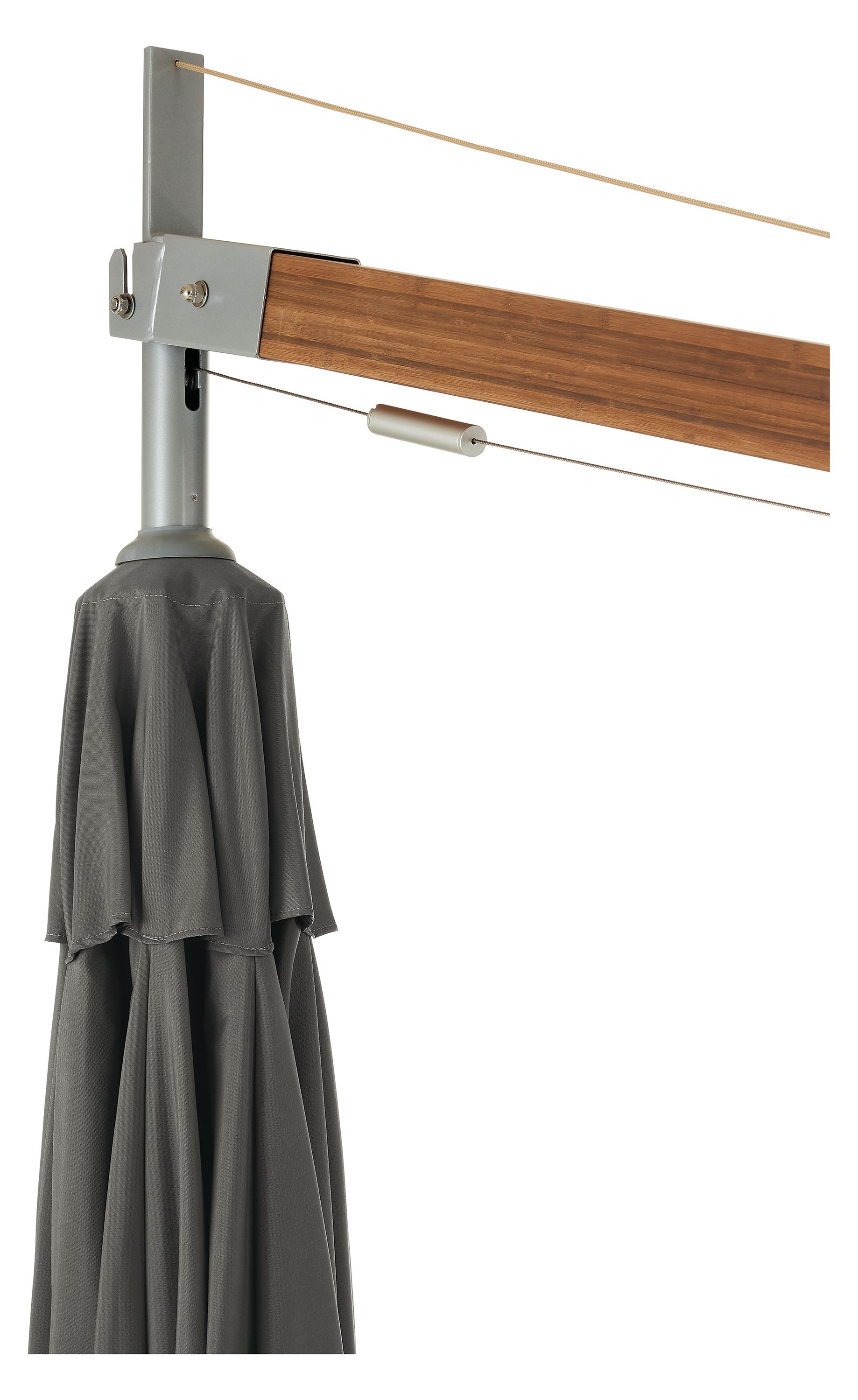 Detail of Cumulo 12' Patio Umbrella.