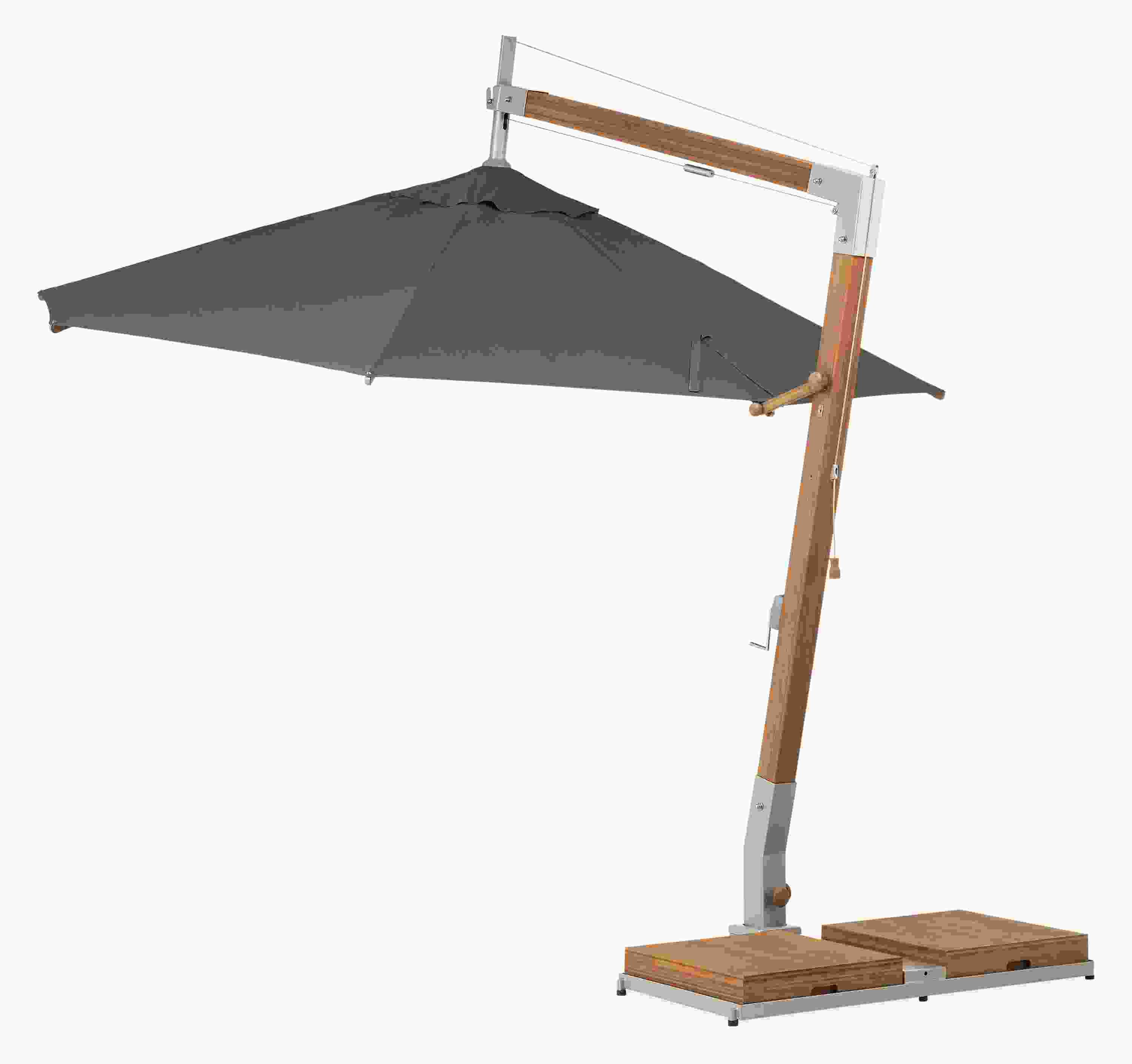 Detail of Cumulo 12' Patio Umbrella.