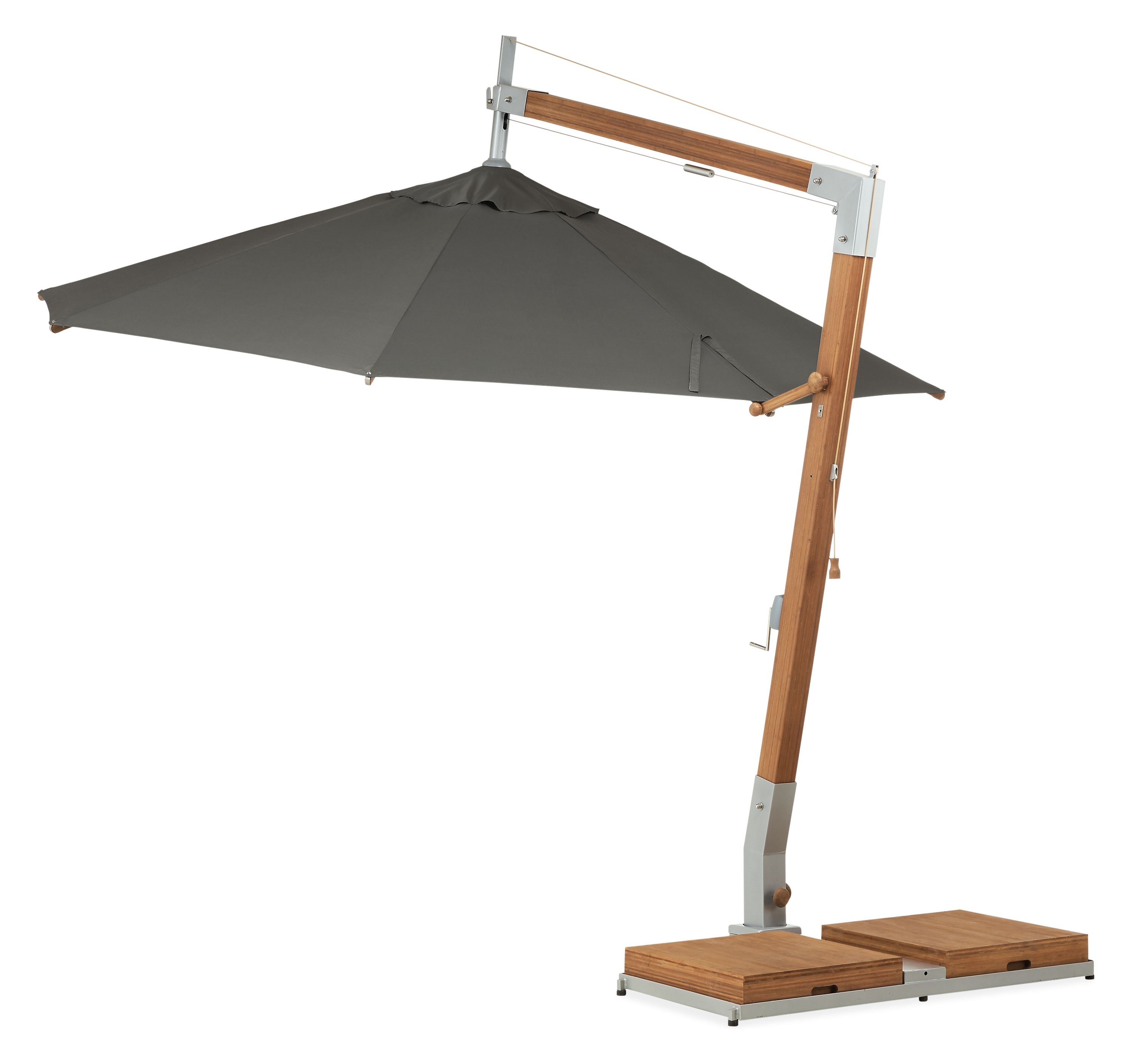 Detail of Cumulo 12' Patio Umbrella.