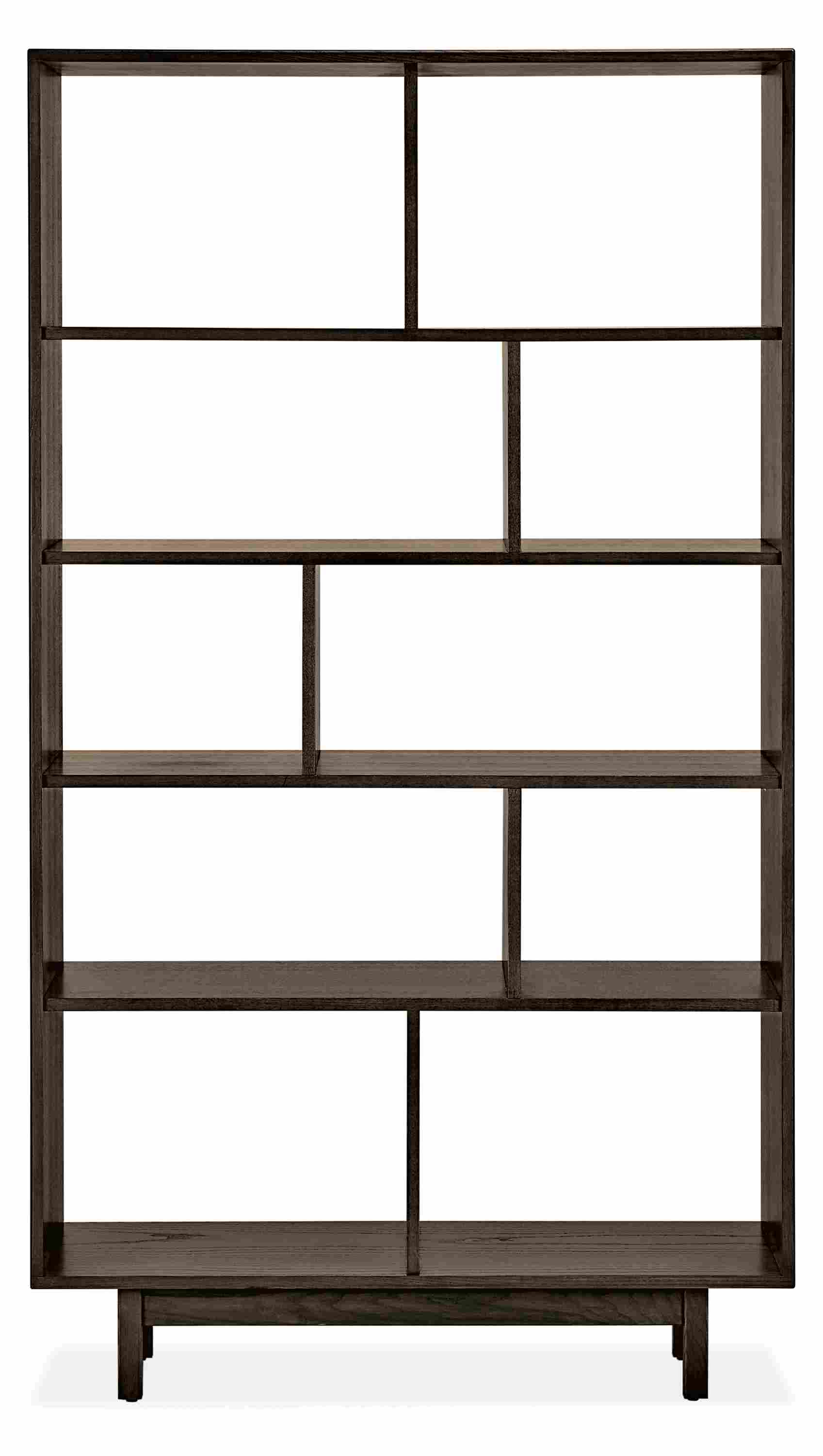 Front view of Dahl 42w 15d 75h Bookcase.