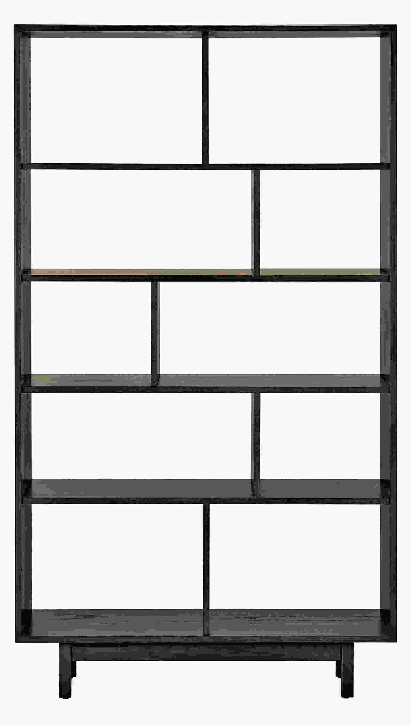 Front view of Dahl 42w 15d 75h Bookcase.