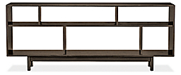 Front view of Dahl 72w 15d 29h Console Bookcase.