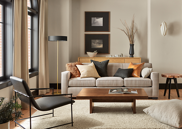 Dean Sofas Modern Living Room, Room And Board Dean Sofa Review