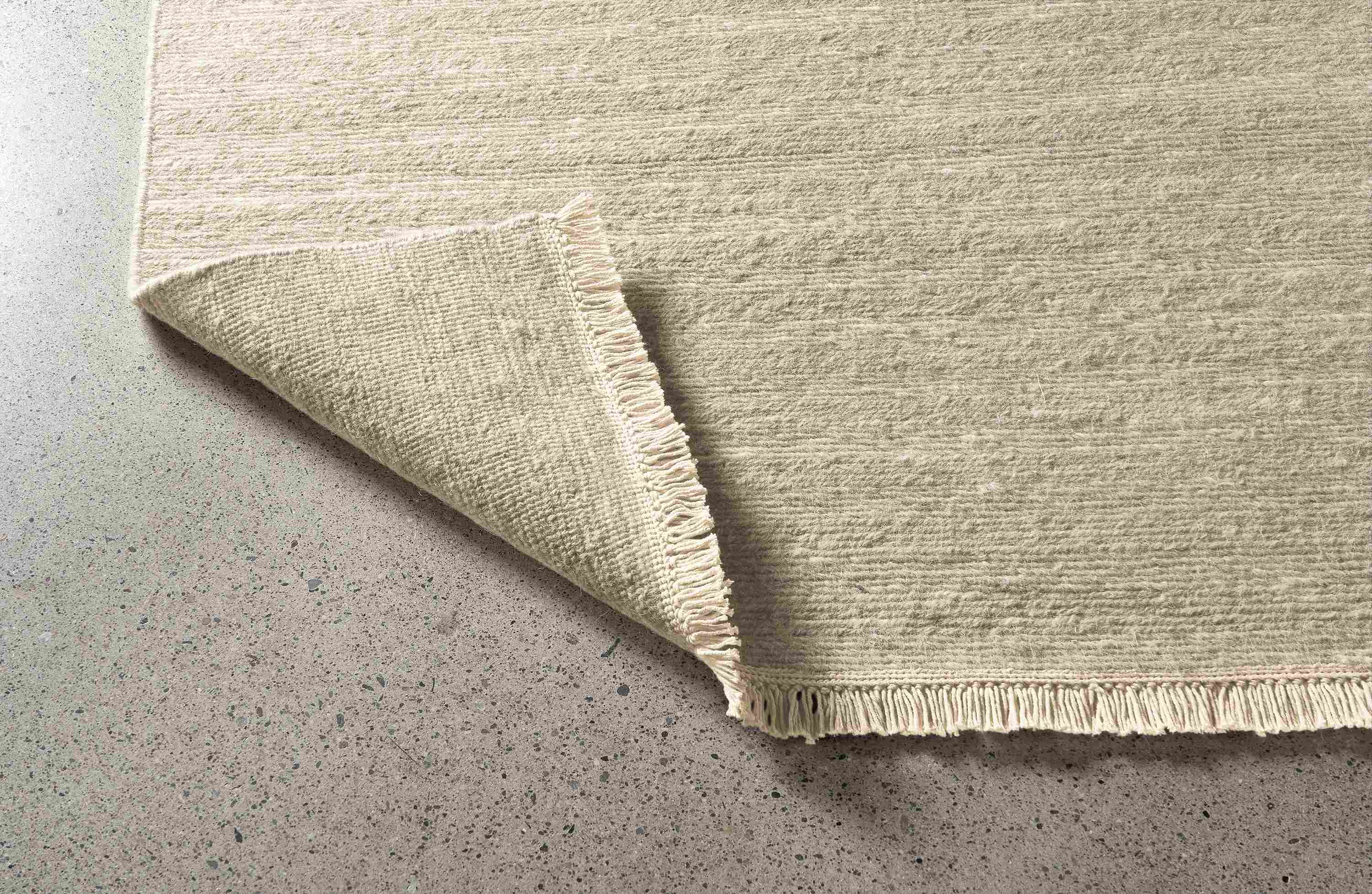 Detail of Dia Rug in Grey.