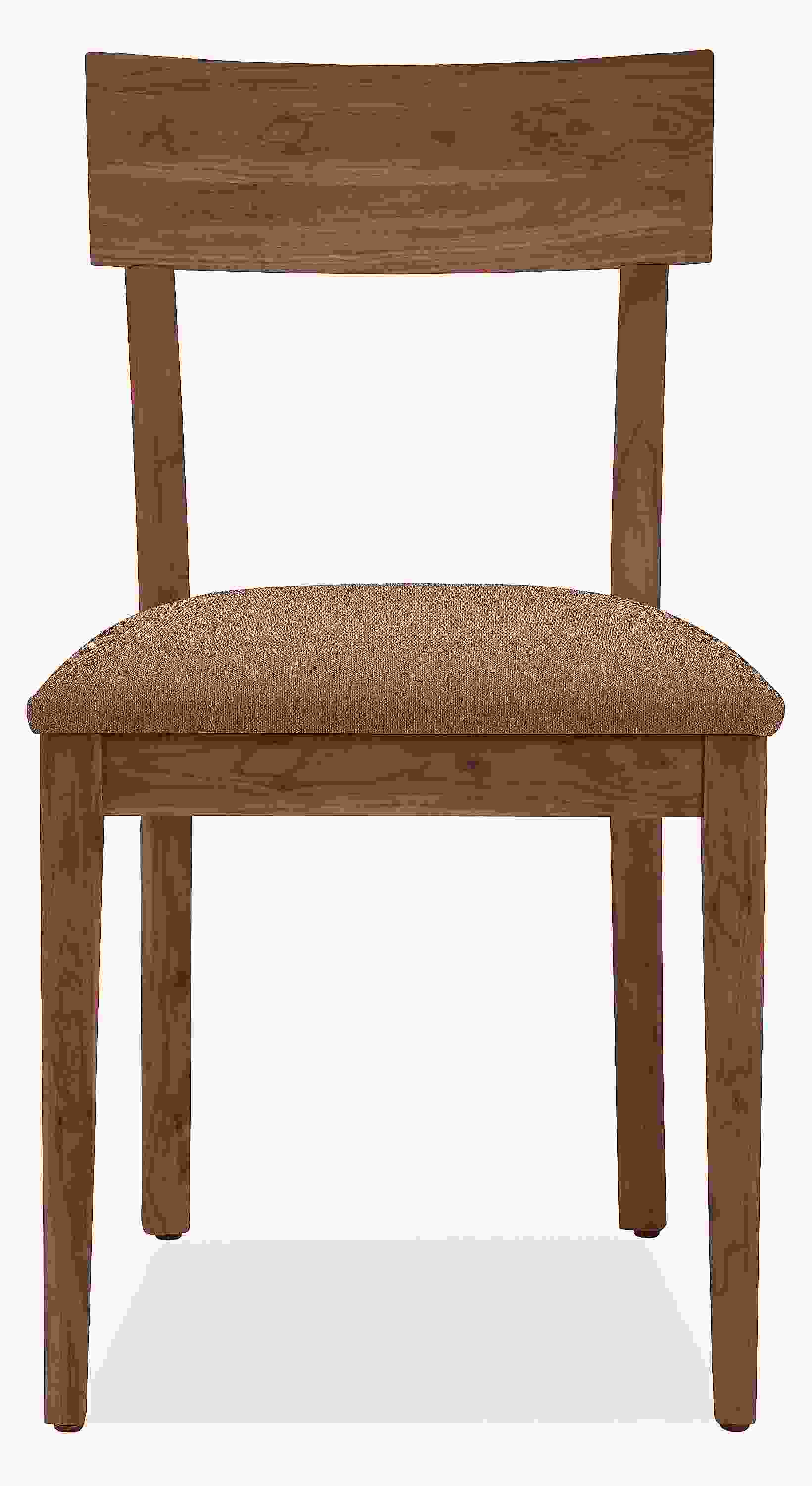 Front view of Doyle Side Chair in Declan Fabric.