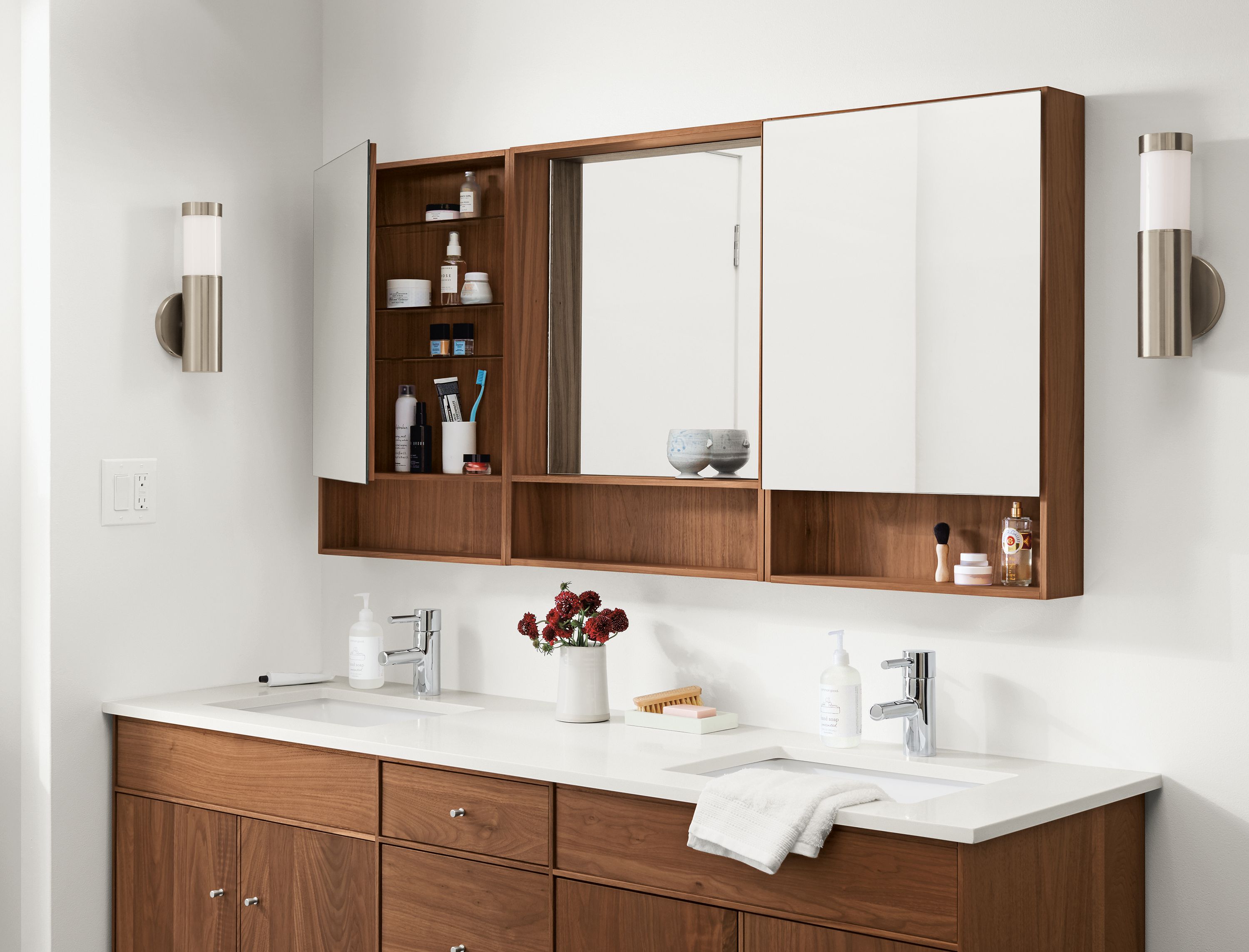 Mid Century Bathroom Pharmacy Cabinet