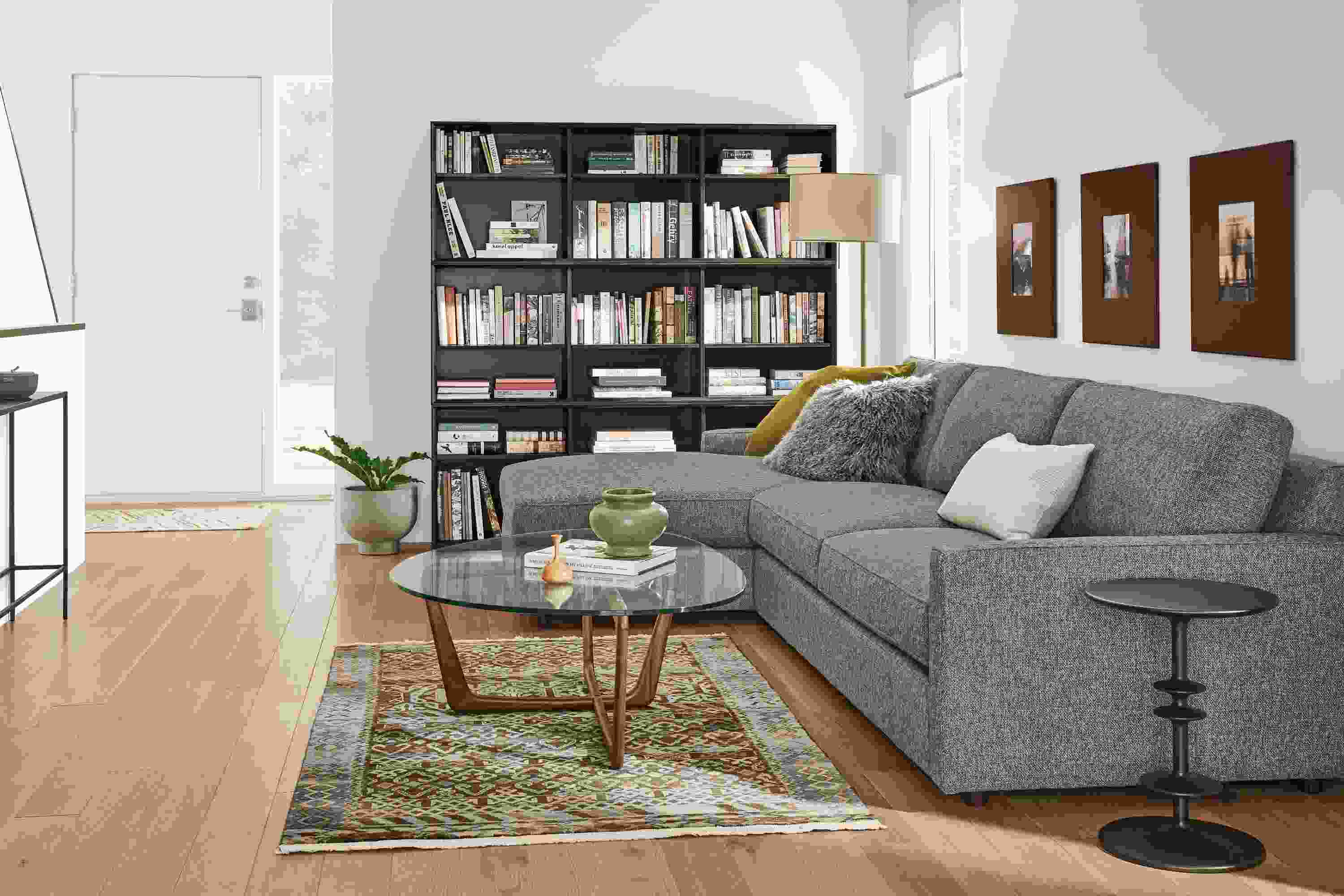 Detail of Easton loveseat.