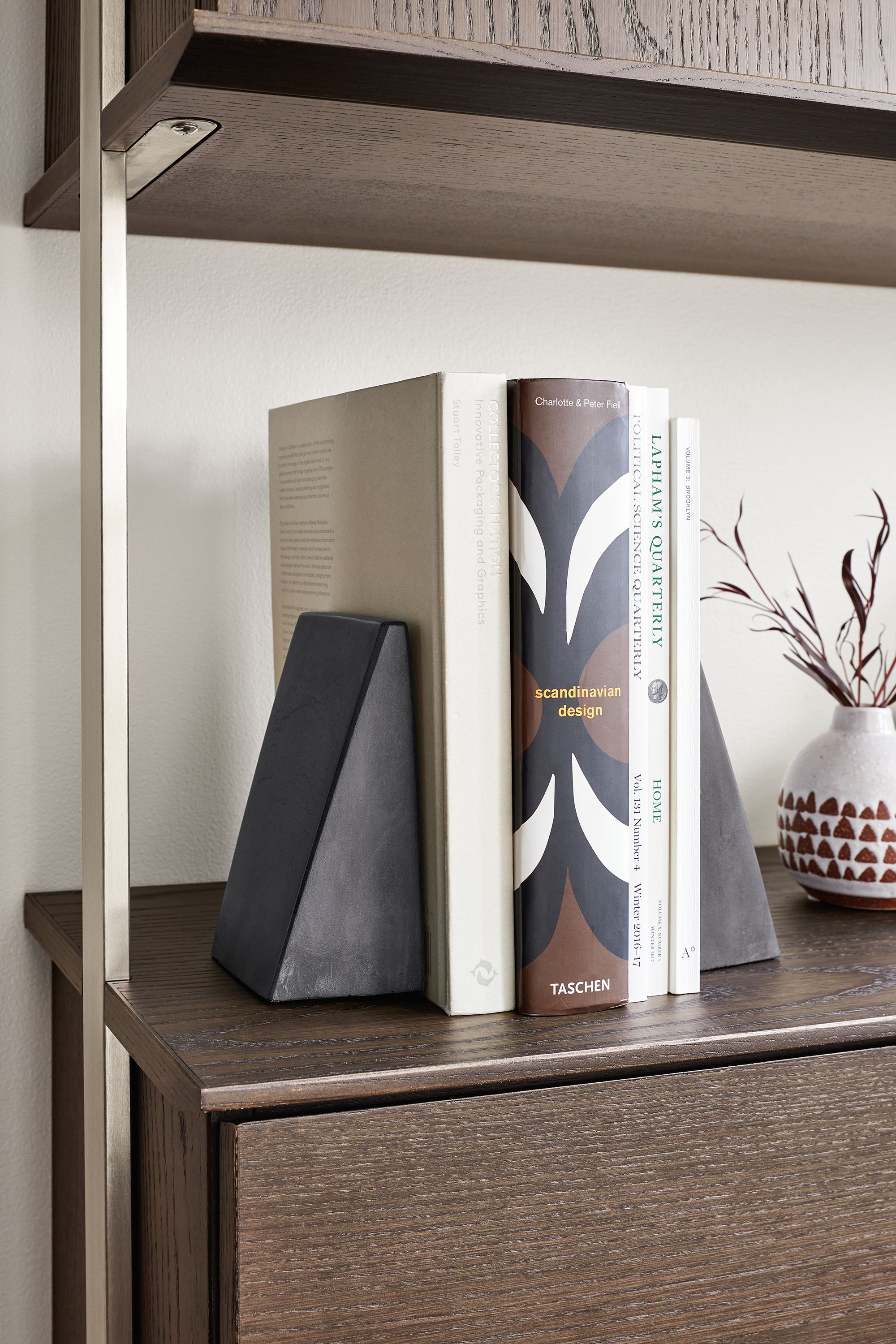 Edge Bookends, Set of 2