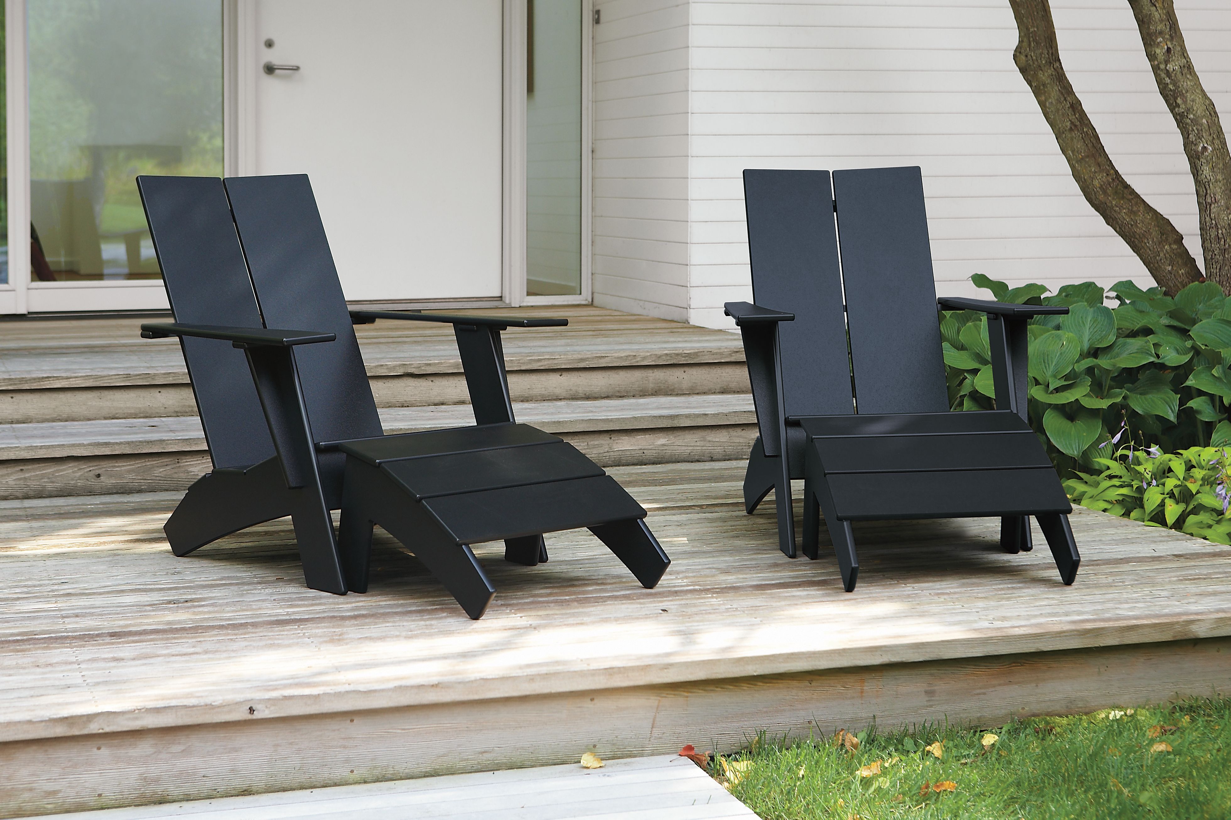Ottoman in black