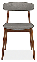 Front view of Errol Side Chair in Fabric.