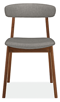 Front view of Errol Side Chair in Fabric.