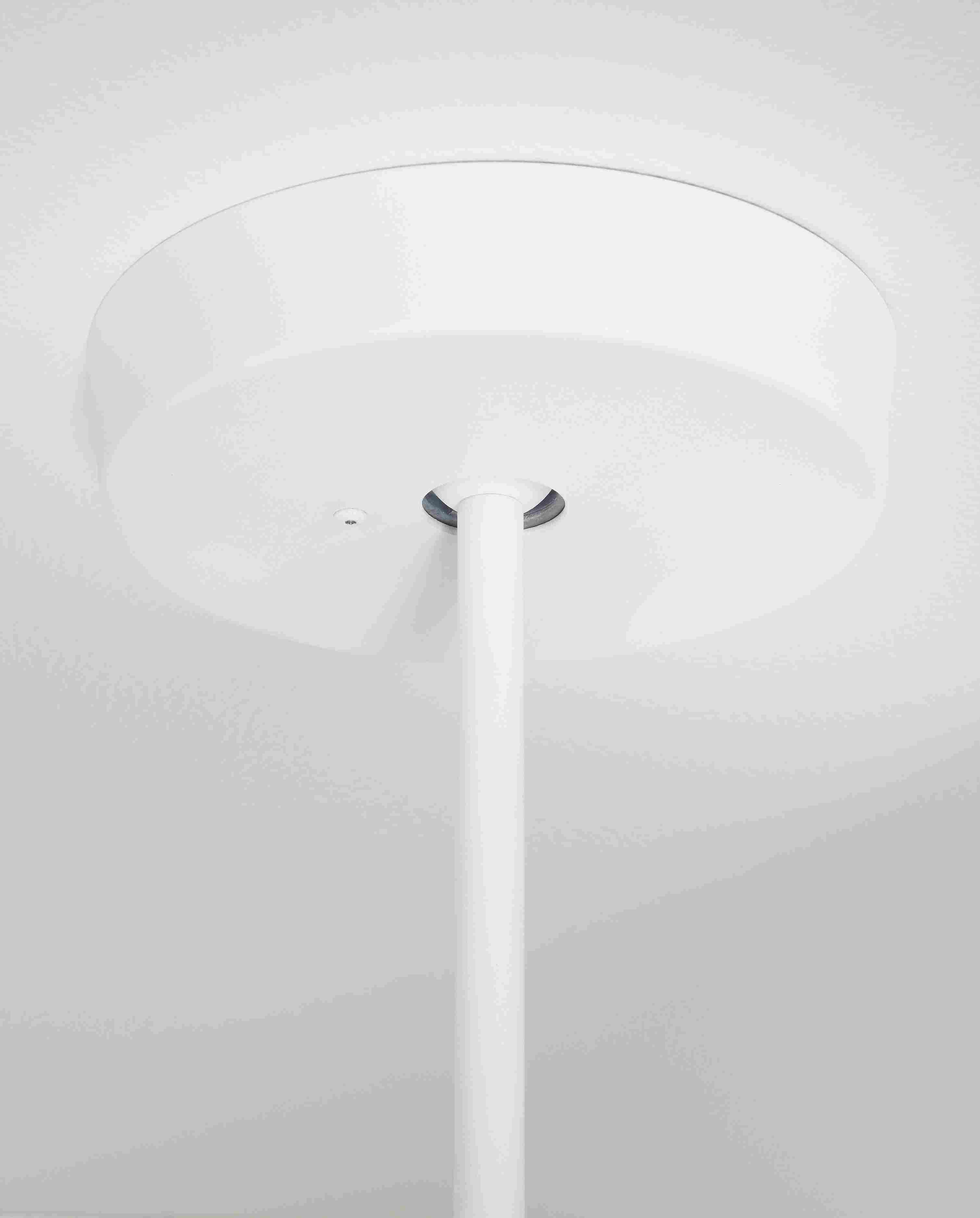 Detail of Esso 15-round Pendant in White.