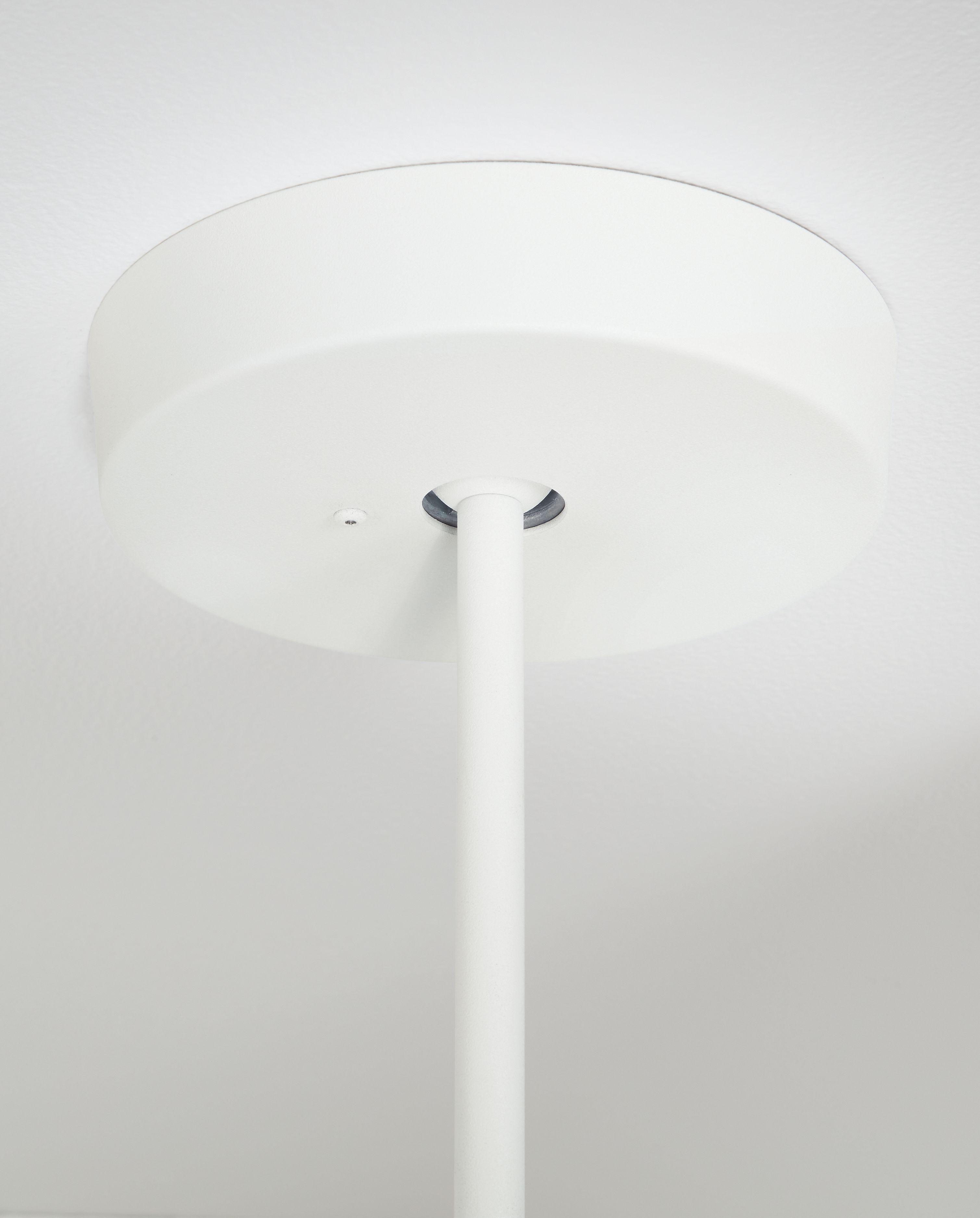 Detail of Esso 15-round Pendant in White.