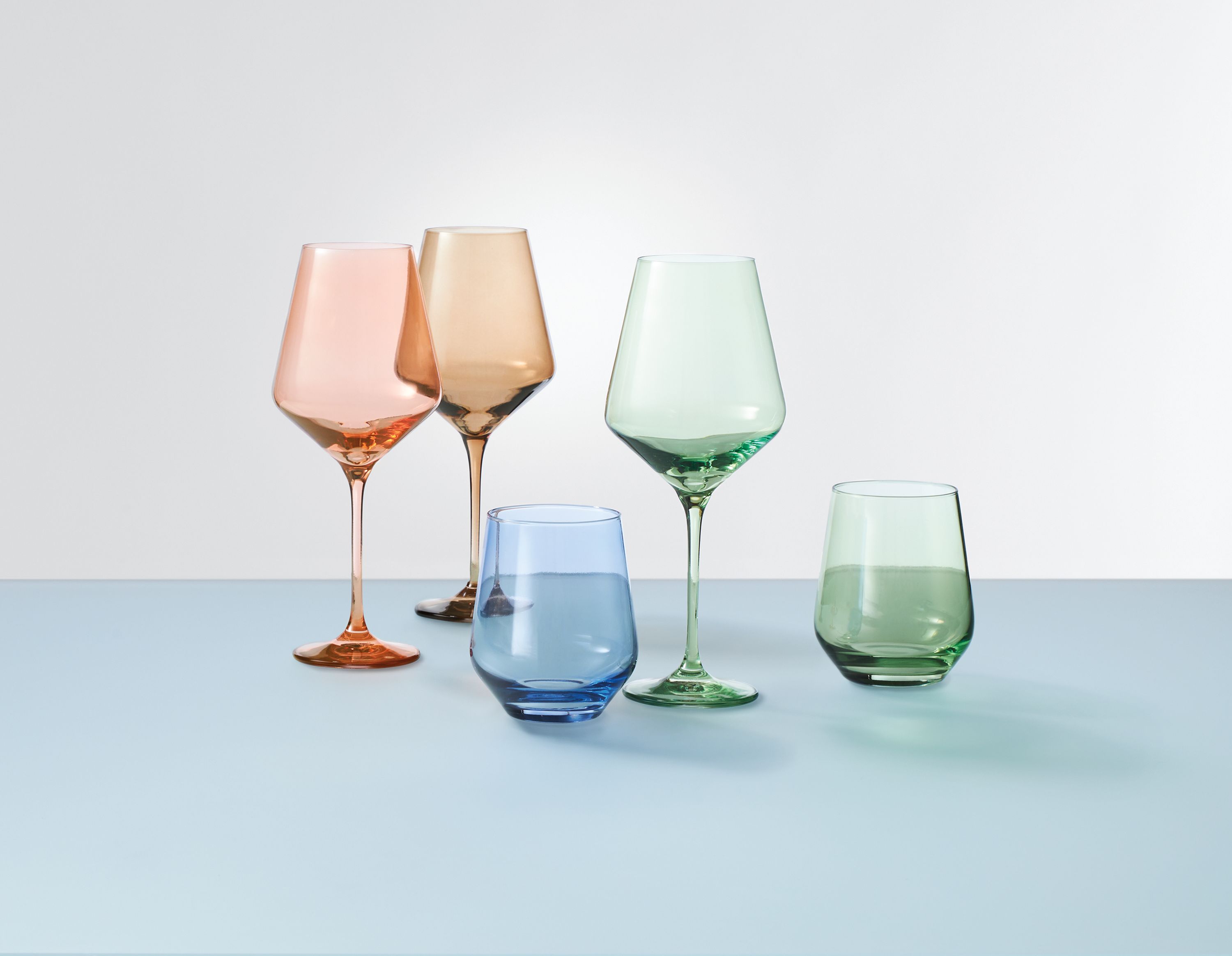 Estelle Wine Glasses Modern Dining Room & Kitchen Furniture Room