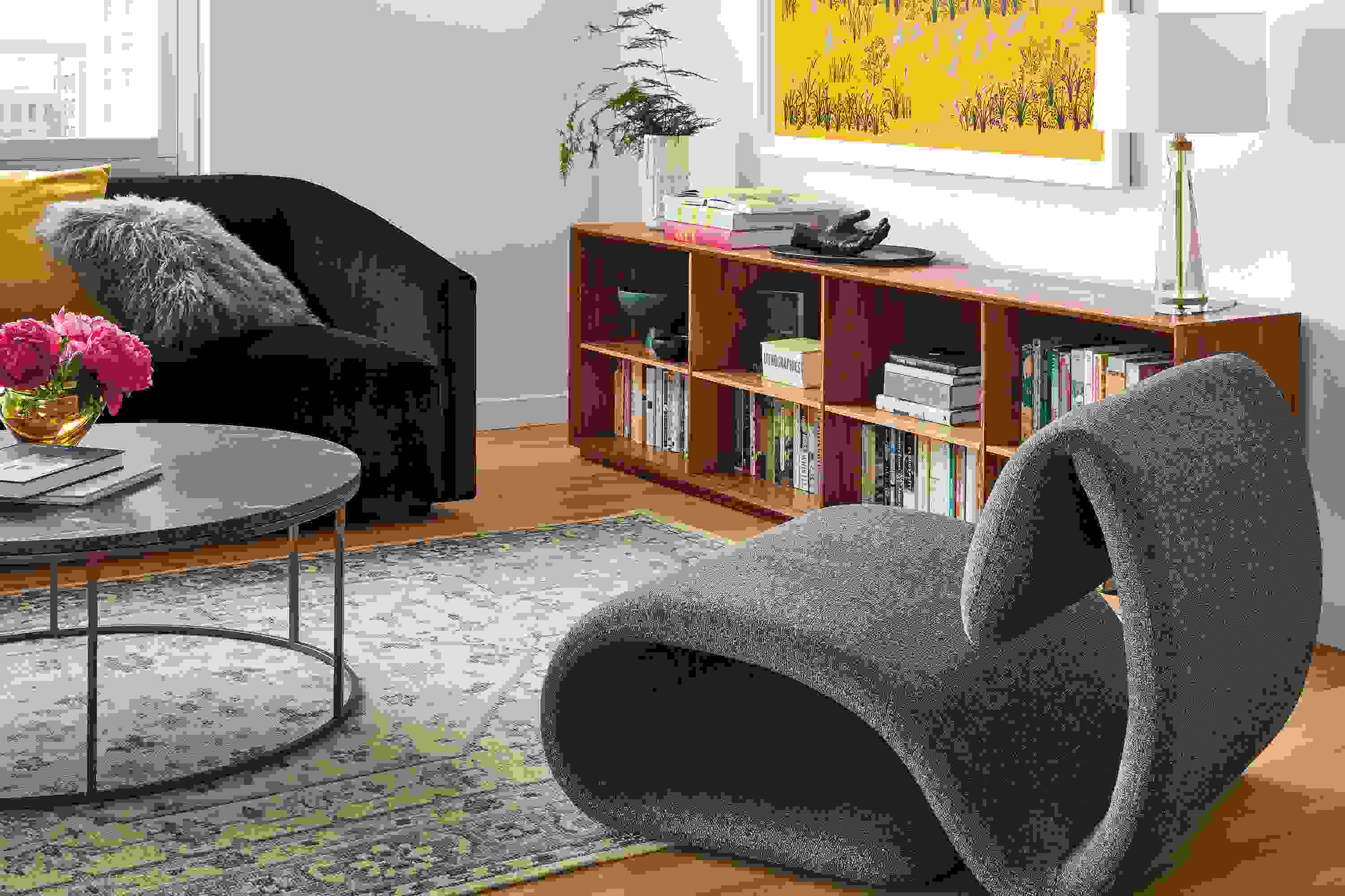 Tyne Round Coffee Tables Modern Living Room Furniture Room & Board