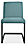 Front view of Finn Side Chair in Corso Fabric.