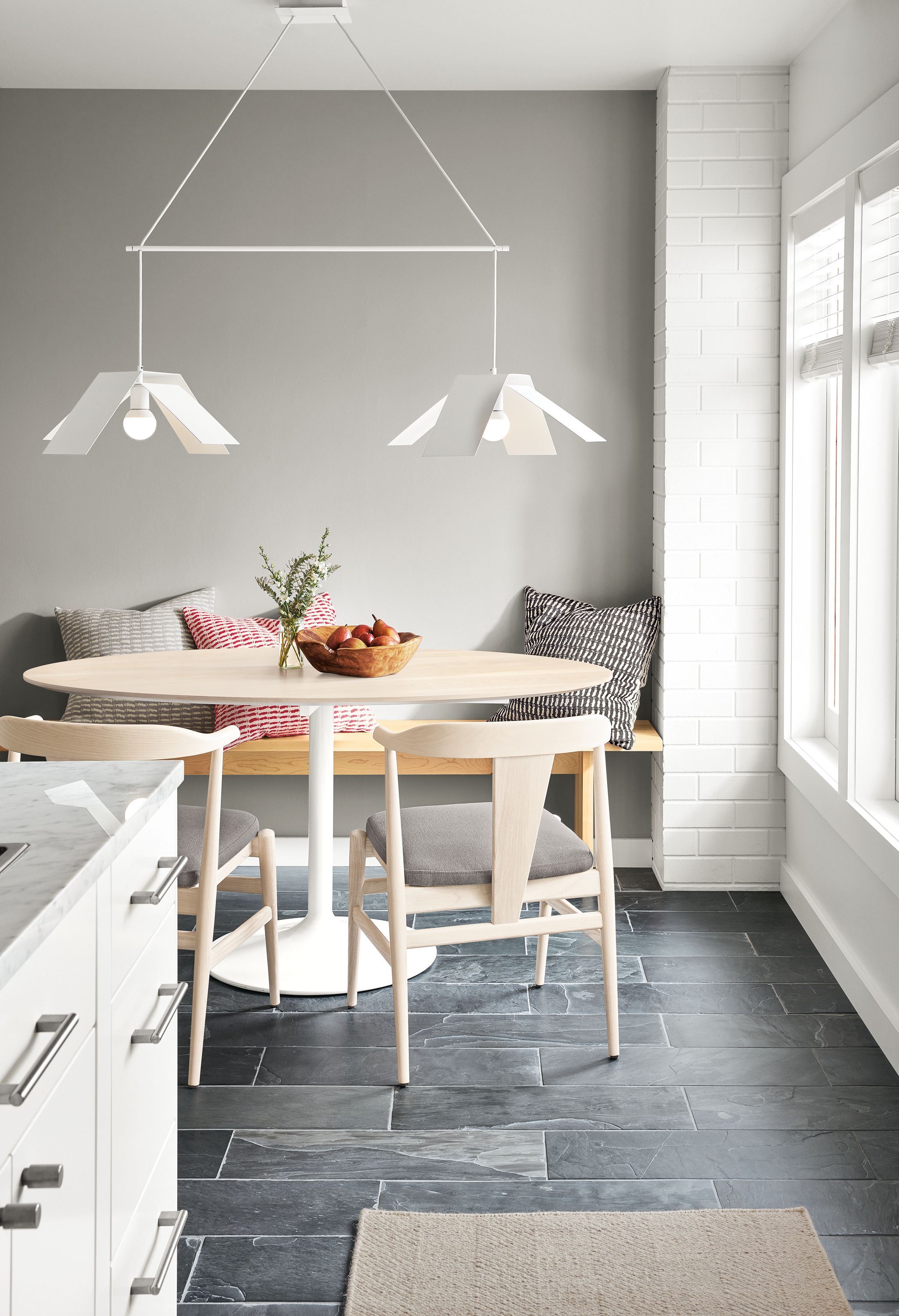Detail of Floret pendant double fixture.