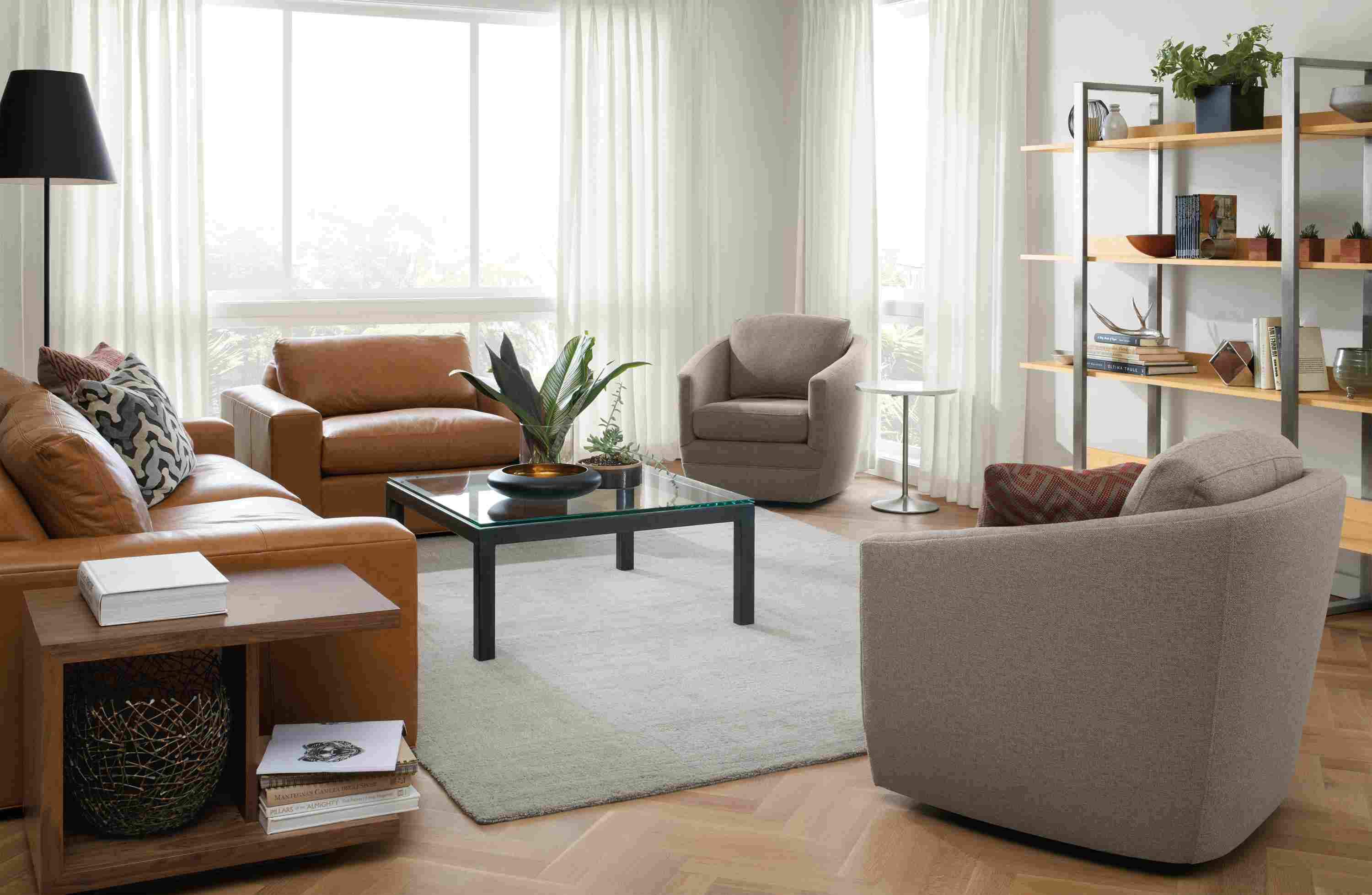 Detail of Ford swivel chair.