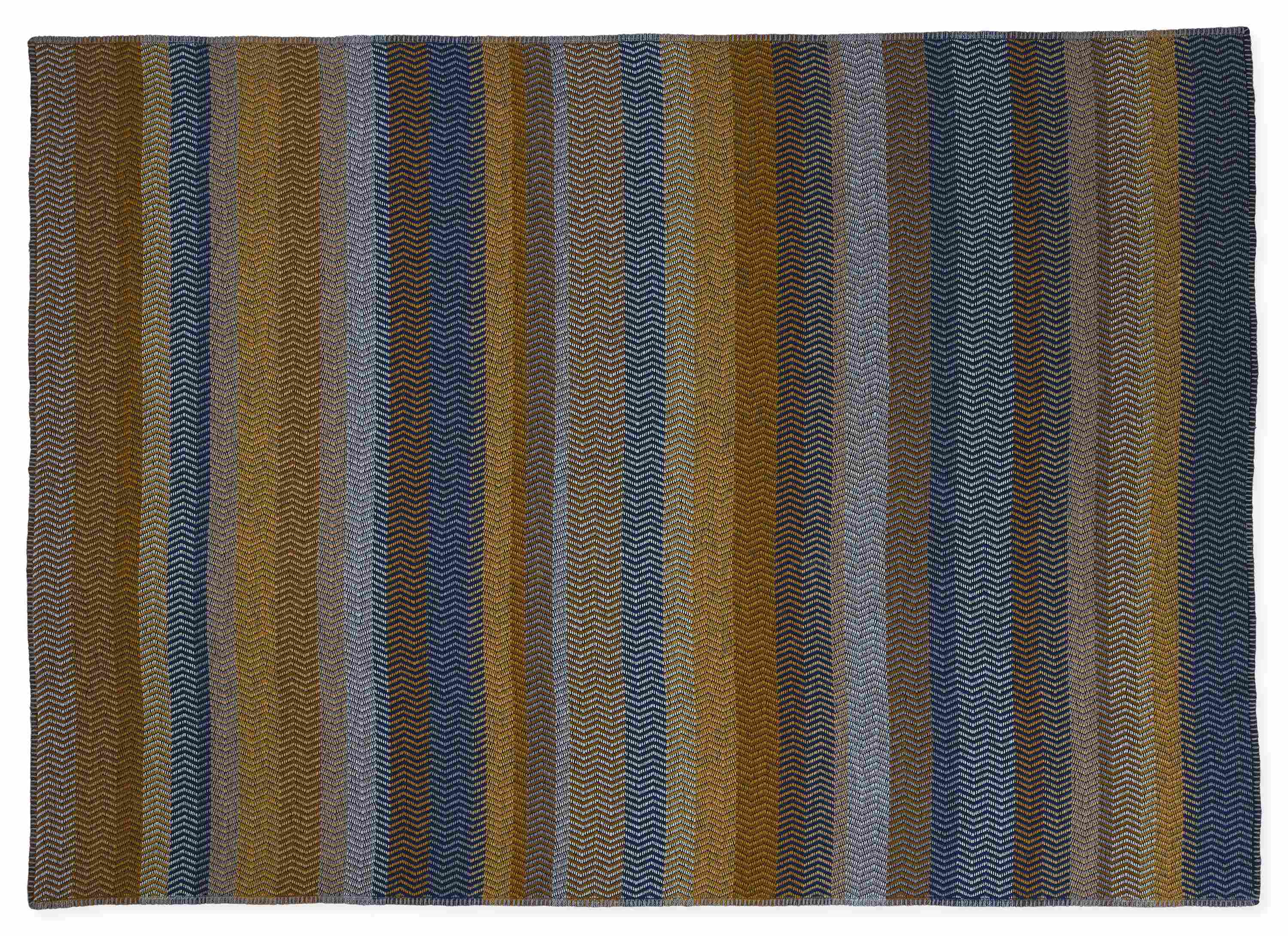 Detail of Fri Throw Blanket in November View.