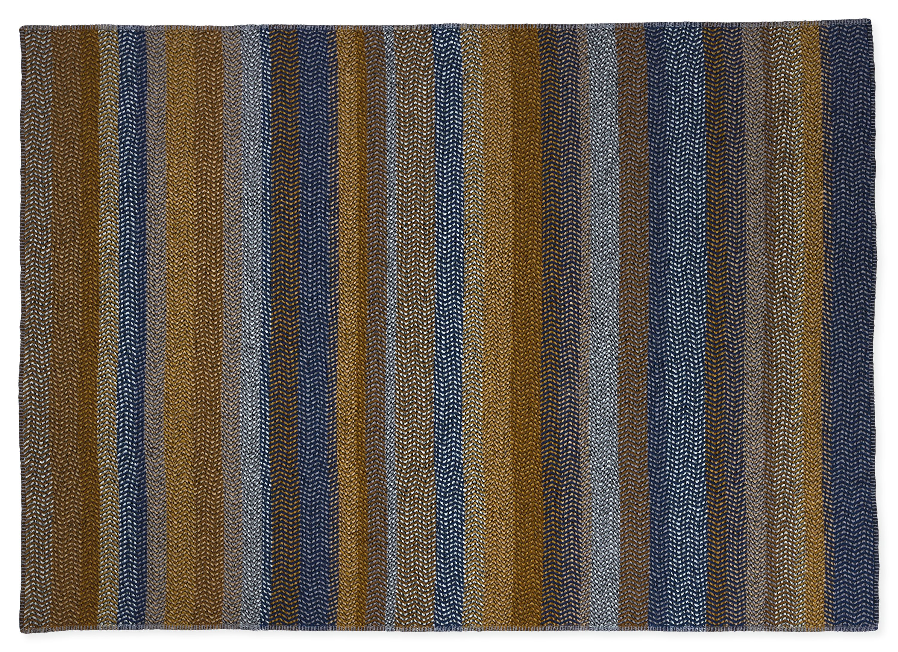 Detail of Fri Throw Blanket in November View.