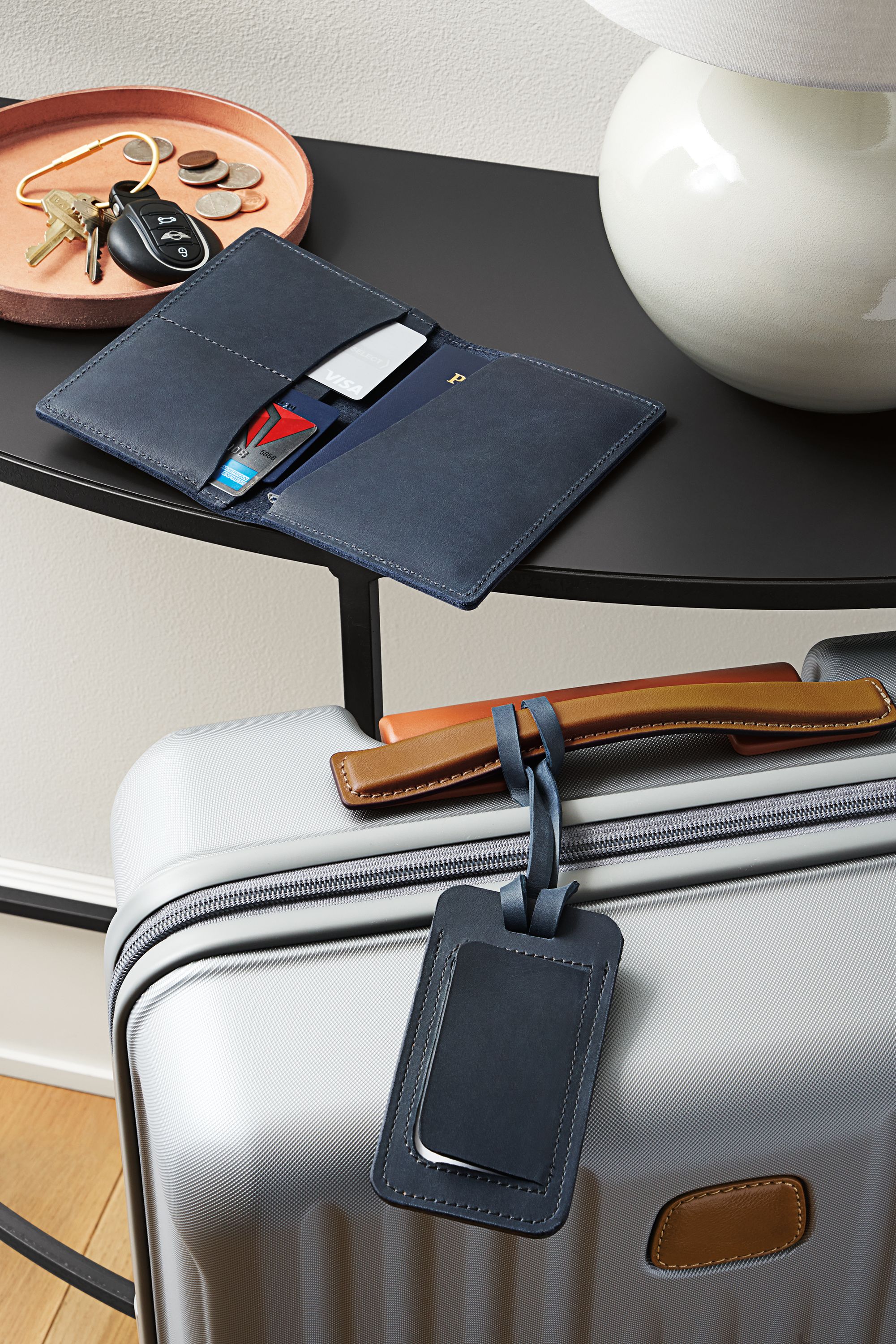 Fulton Passport Case & Luggage Tag Gifts with Meaning Room & Board