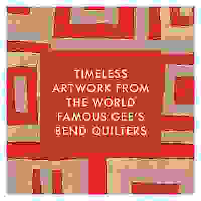 Detail of Quilts of Gee's Bend Timeless Artwork Playing Card Box Set.