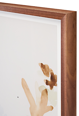 detail of corner of frame of Jen Garrido artwork.