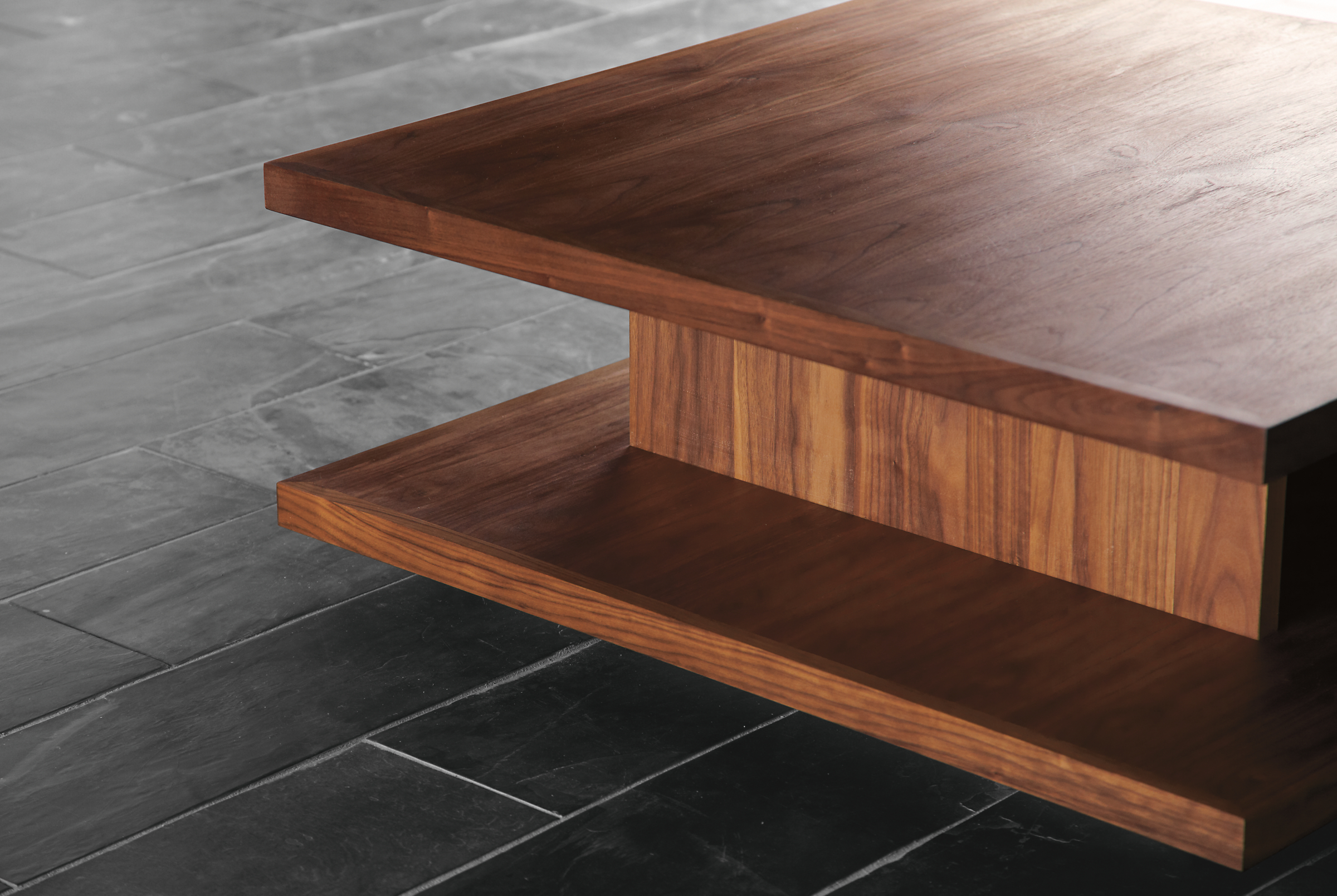 Detail of Graham 36w 36d 14h Coffee Table.