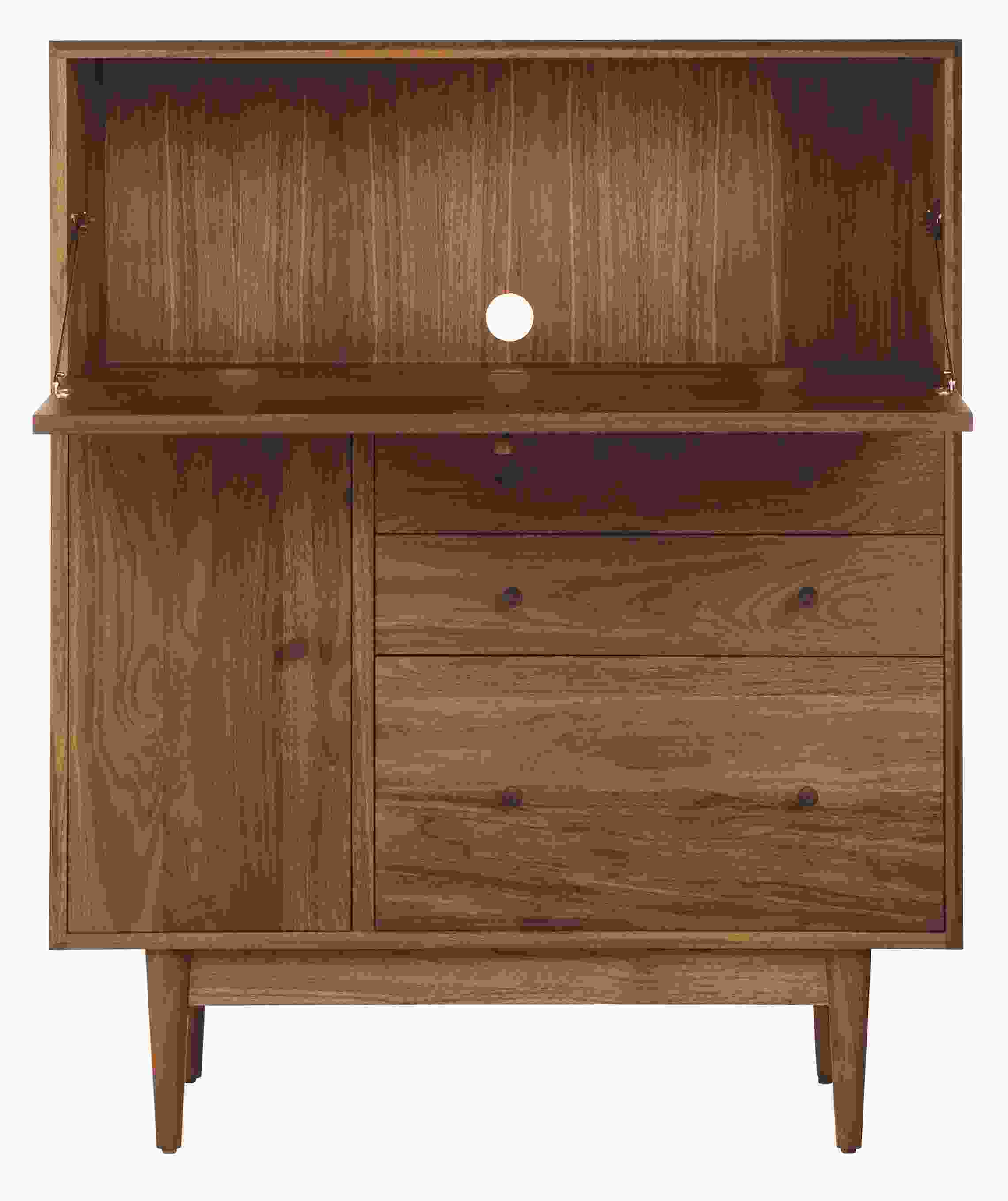 Open detail of Grove 37w 16d 44h Office Armoire.