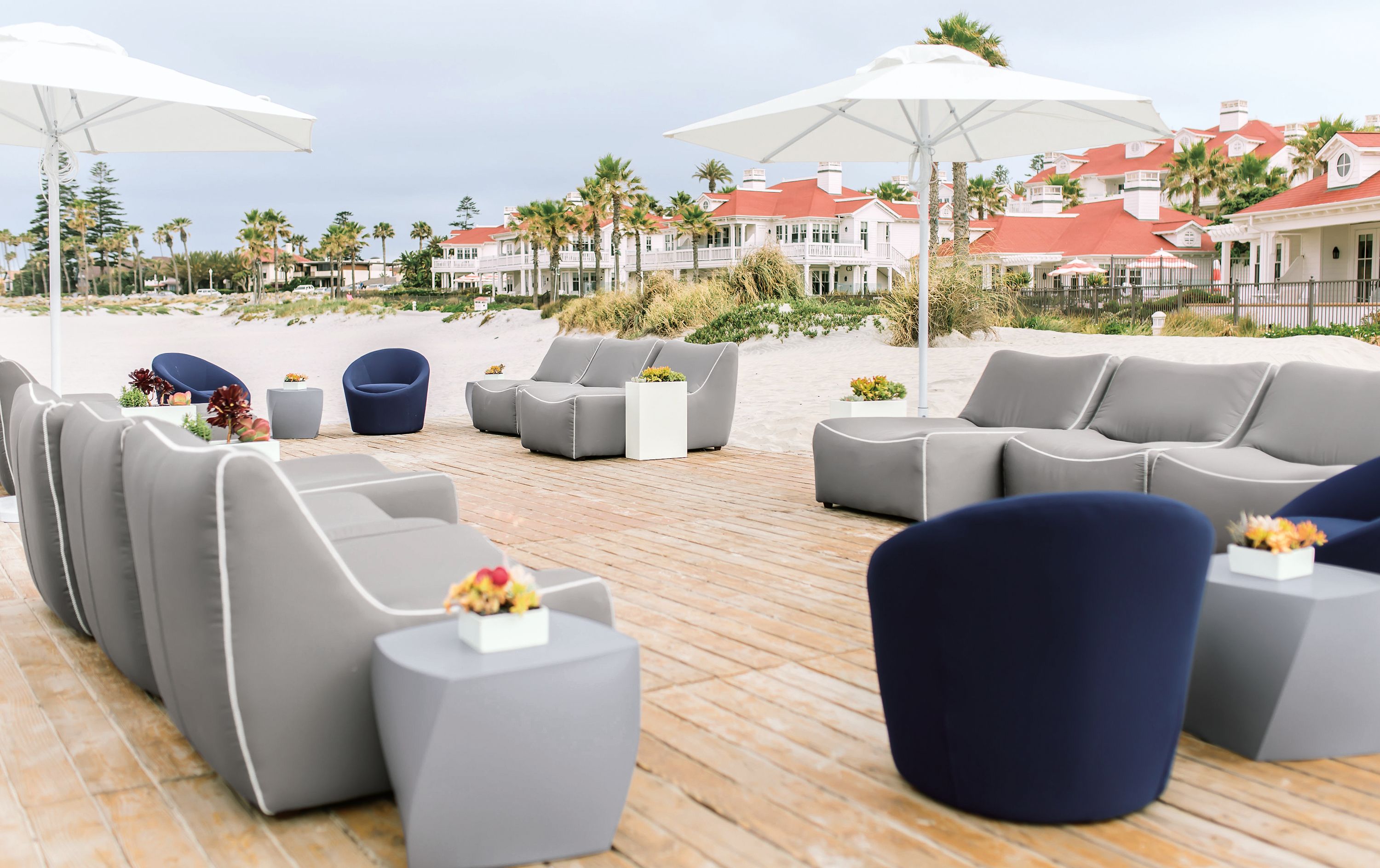 Detail of Hotel Del Coronado Maya.