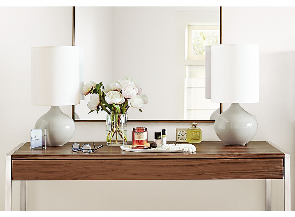 Simone Table Lamps In Grey Room Board, Room And Board Table Lamps