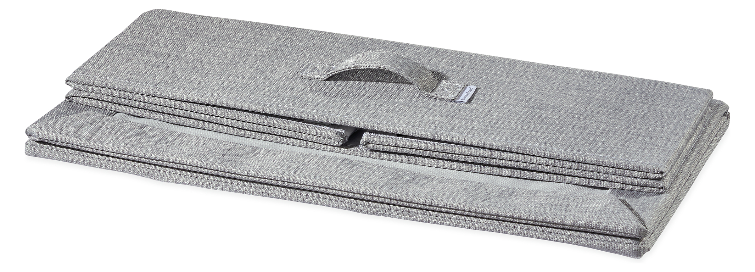 Detail of Hyde 24wide Storage Box in Grey.