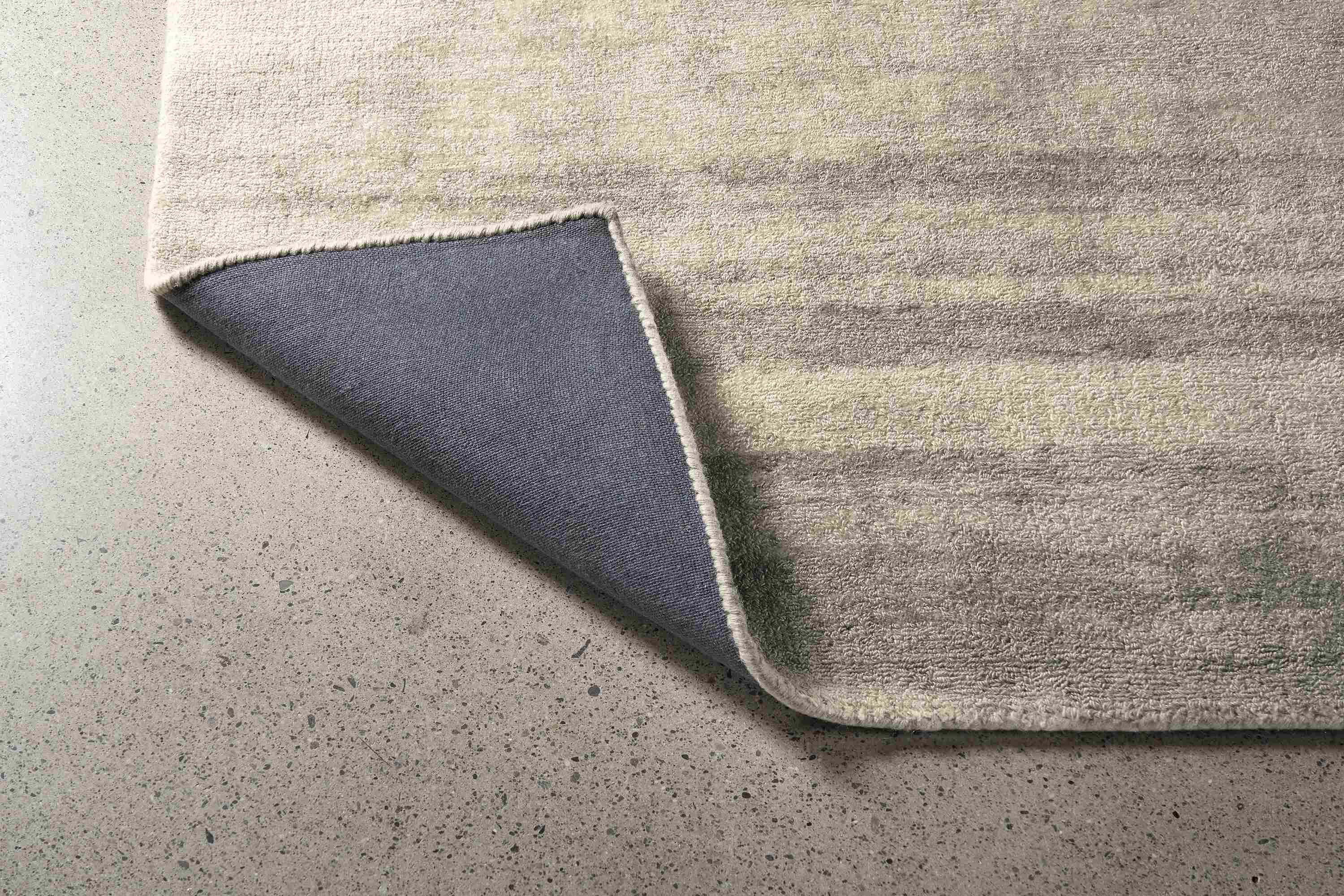 Detail of Impression Rug in Grey.