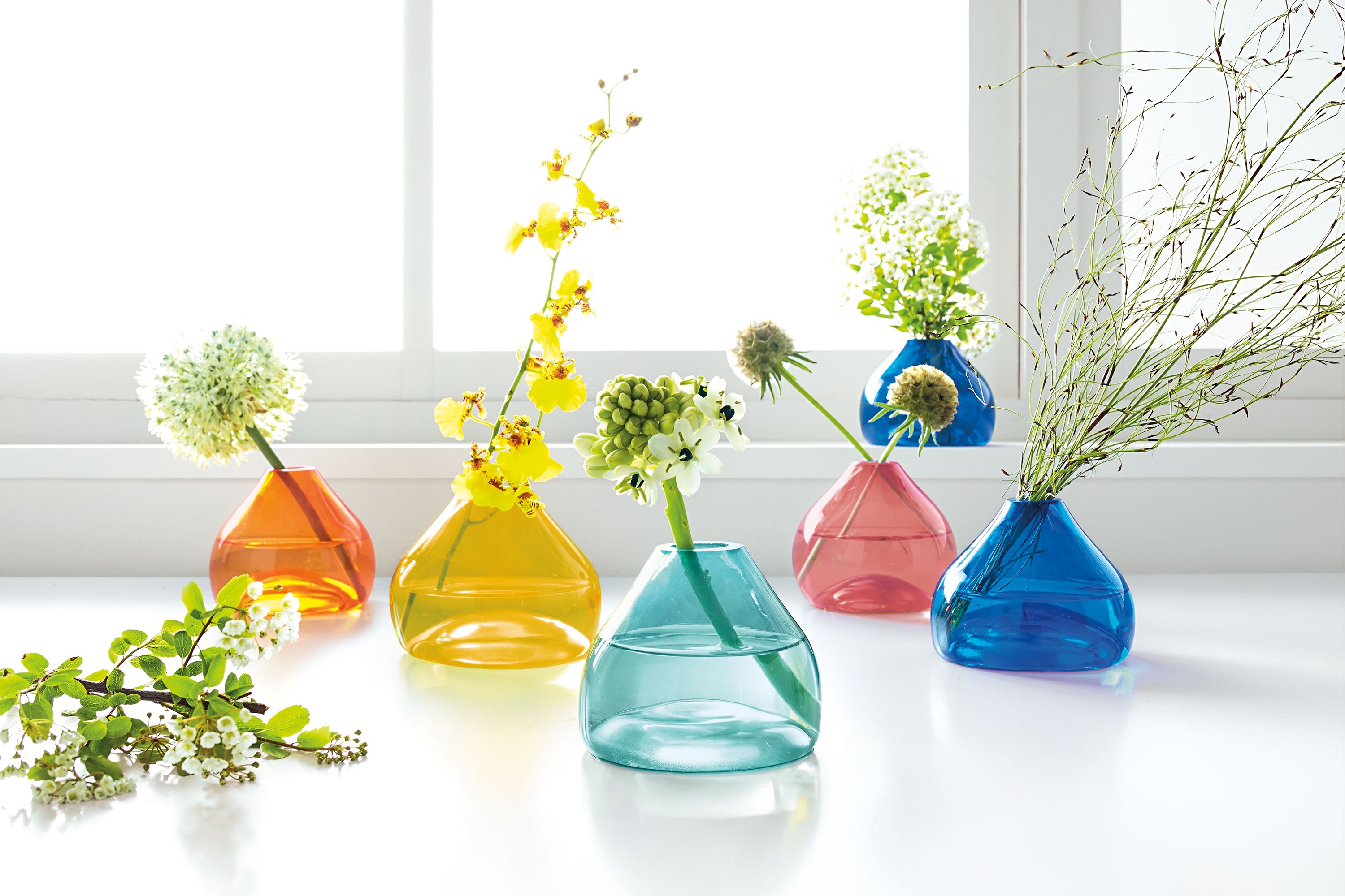 Jewel vase collection
