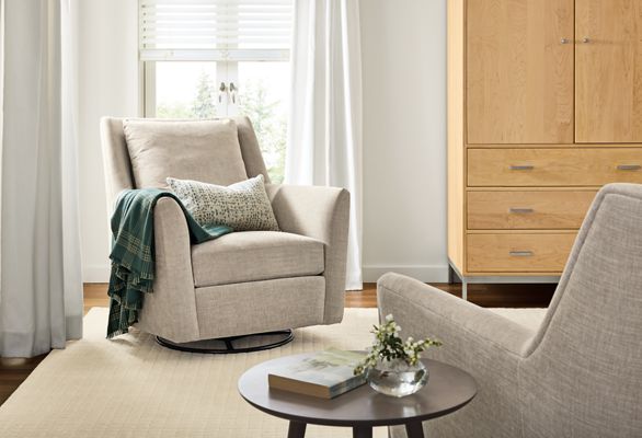Room & Board Kennedy Swivel Glider - Thumbnail 2