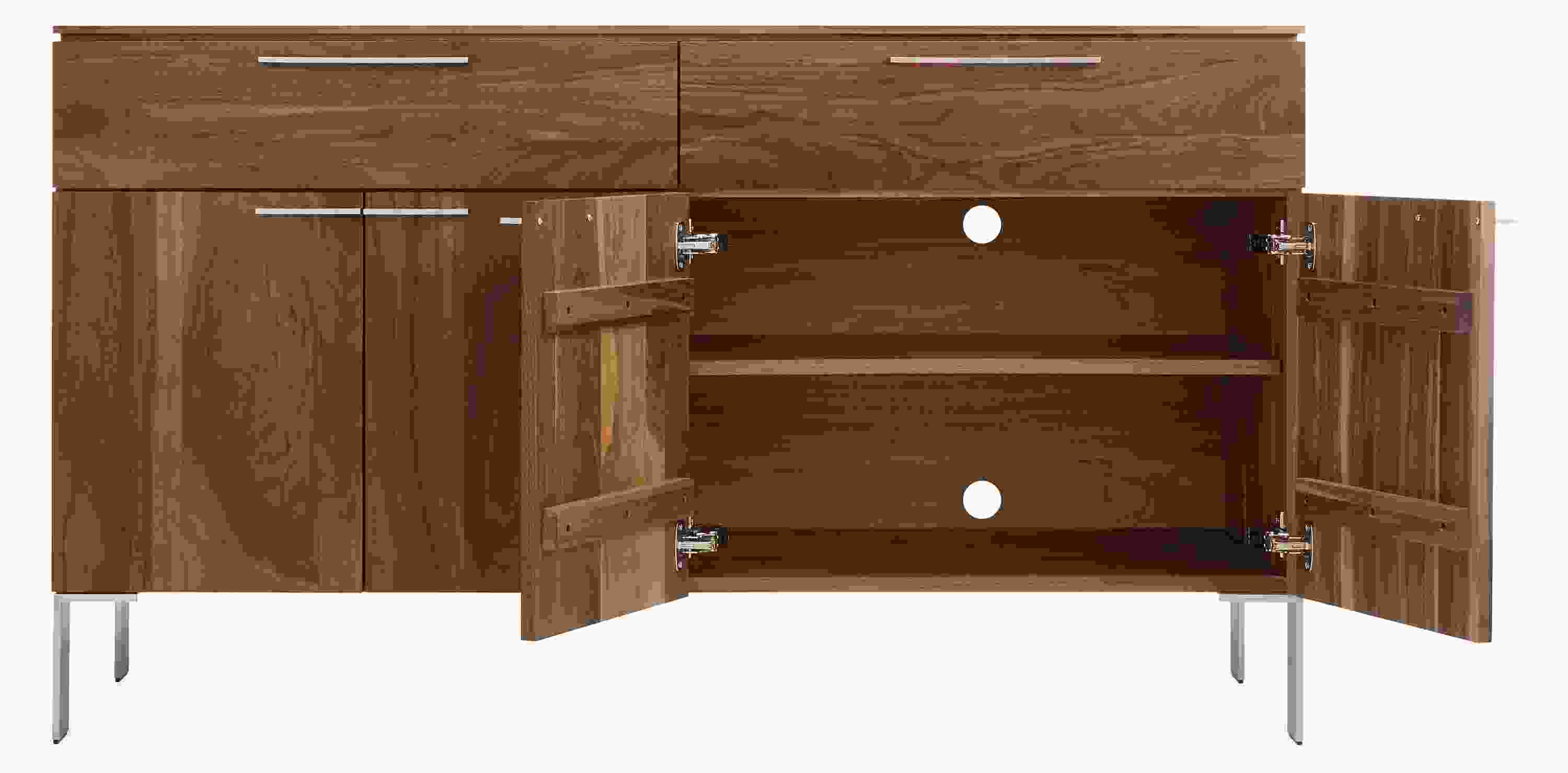 Open detail of Kenwood 60w 20d 35h Storage Cabinet.