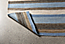 Detail of Lanai 6'x9' Rug in Blue and Camel.