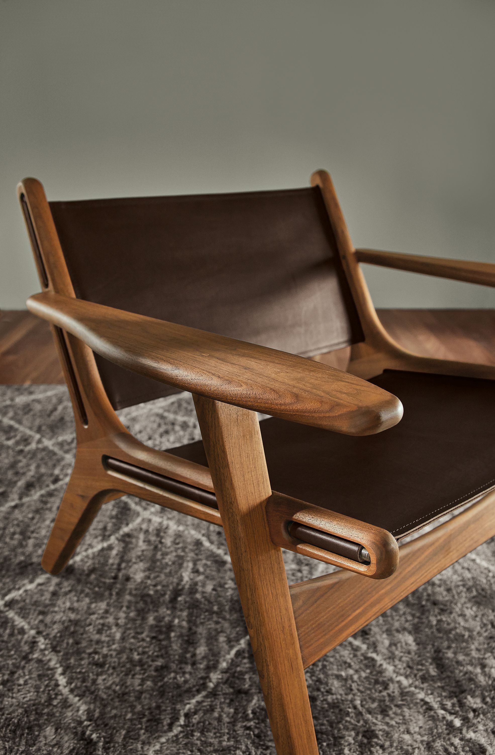 Lars leather lounge chair new arrivals