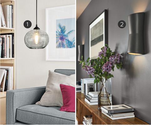 corner hanging light for living room
